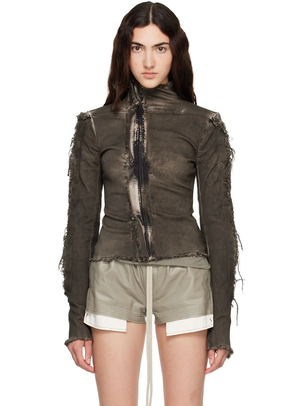 Brown Tower Gary Denim Jacket - 1