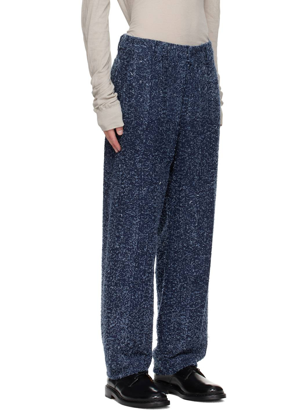 Navy Towel Jeans - 2