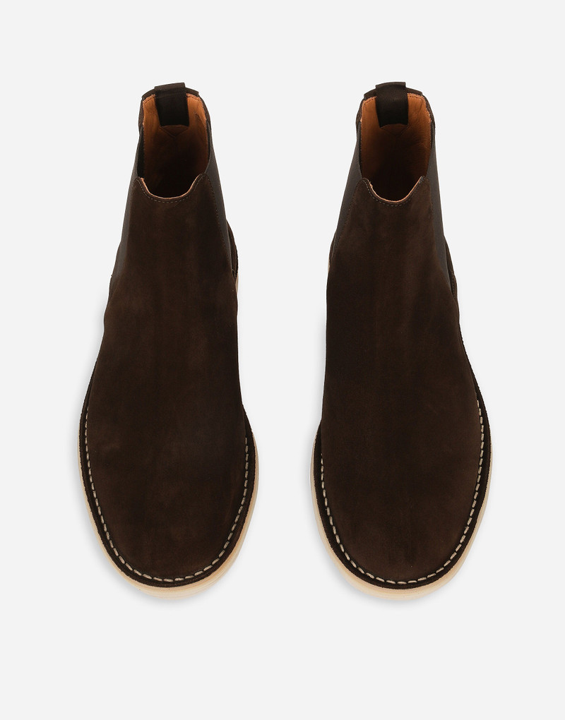 Suede ankle boots 4