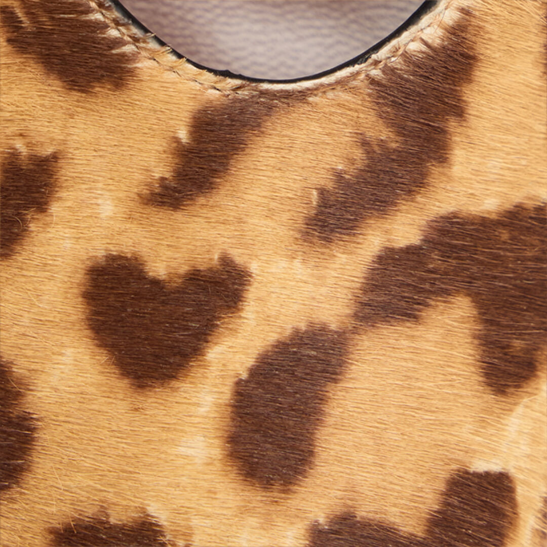 Hairy Leopard Skin Pumps - 4