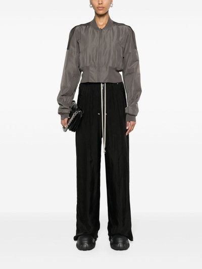 Rick Owens cropped bomber jacket outlook