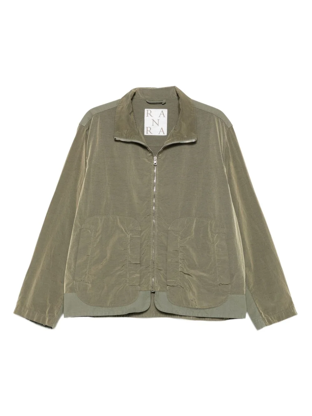 zip-front patch-pocket jacket - 1