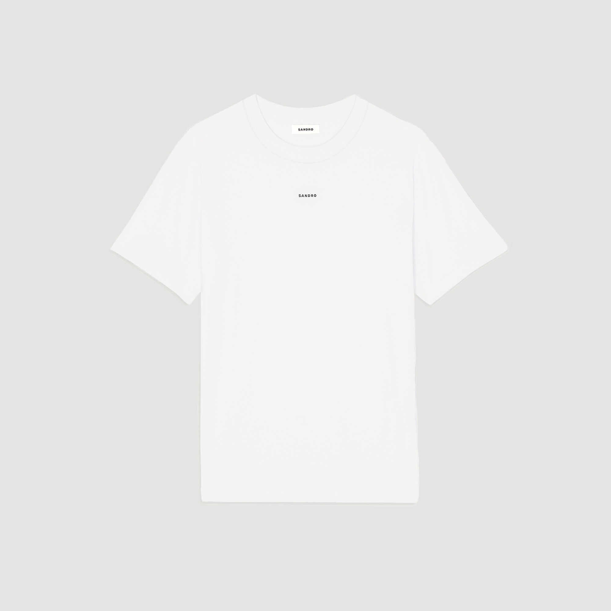 SANDRO EMBROIDERED T-SHIRT - 1