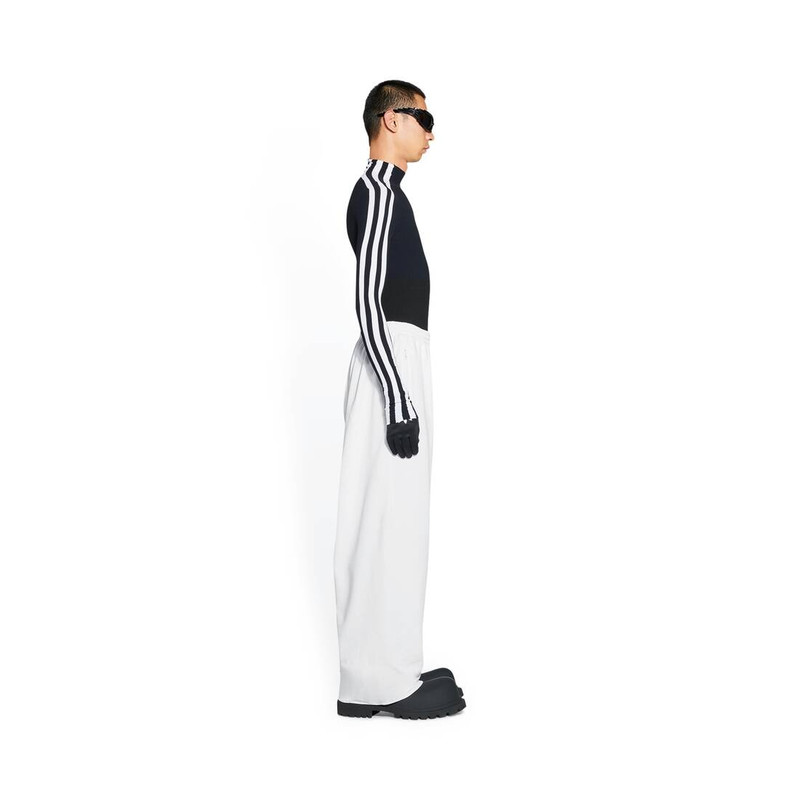 Men's Balenciaga / Adidas Baggy Sweatpants in White 3