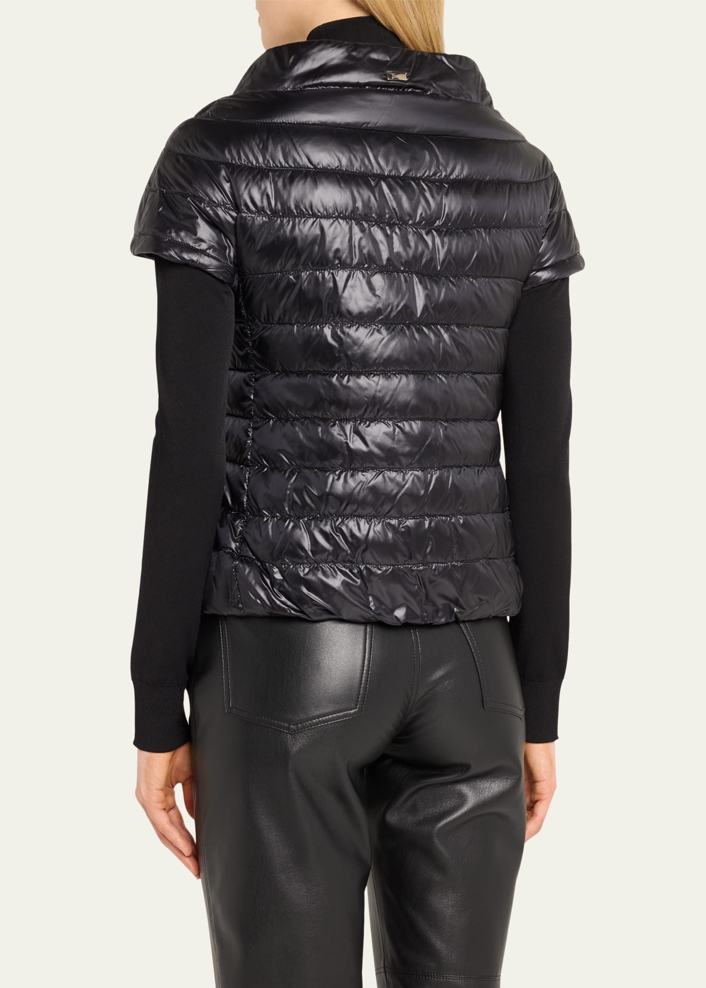 Emilia Ultra-Light Down Cape - 3