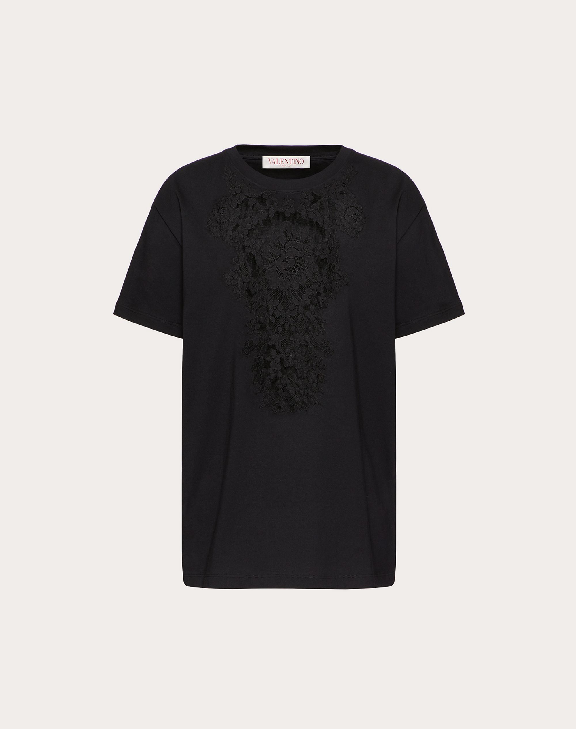 EMBROIDERED JERSEY T-SHIRT - 1