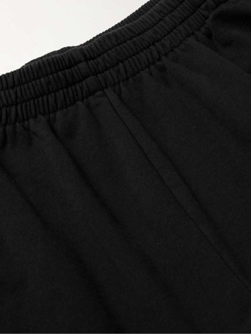 Straight-Leg Logo-Print Cotton-Jersey Shorts 3