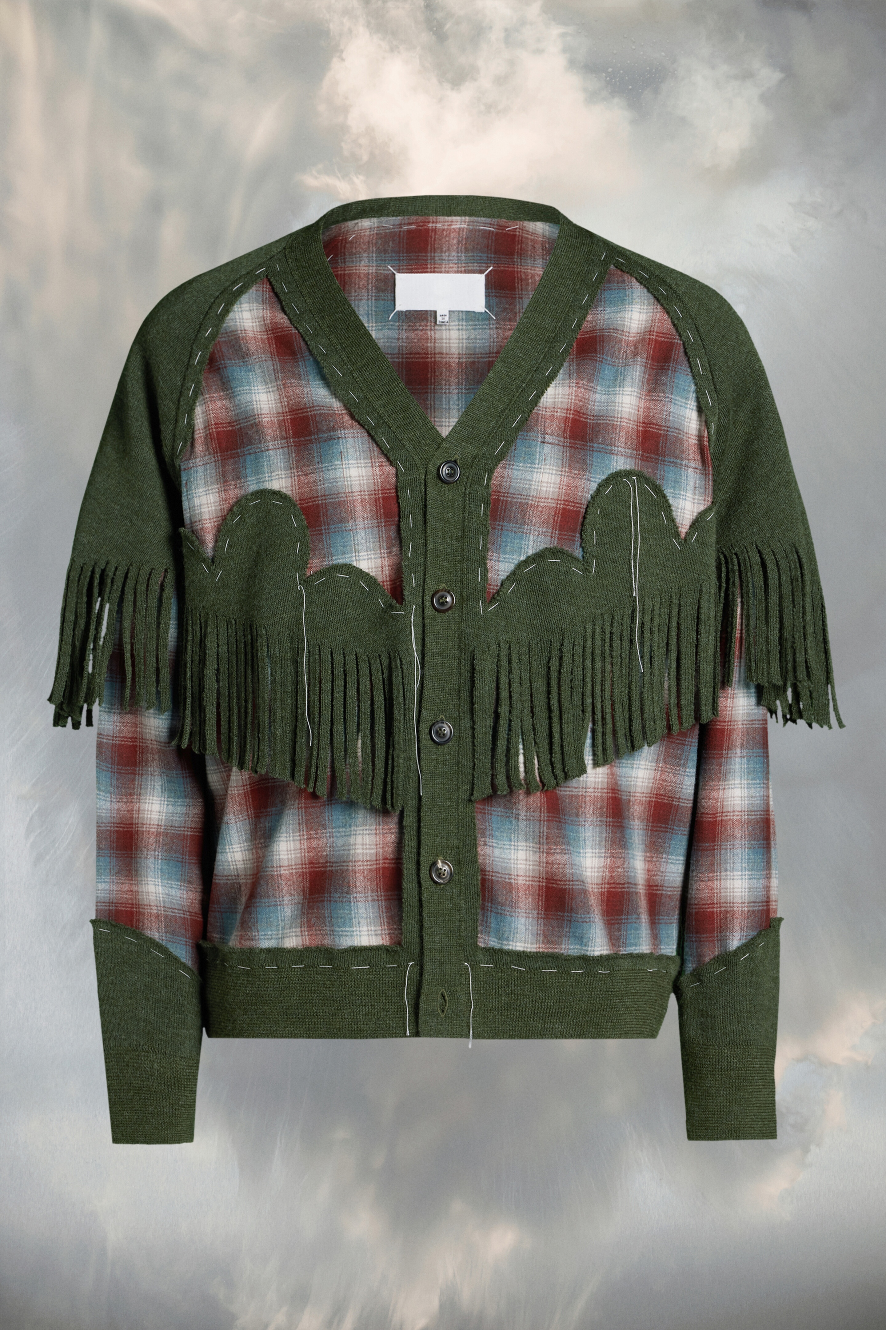 Pendleton fringe cardigan - 2