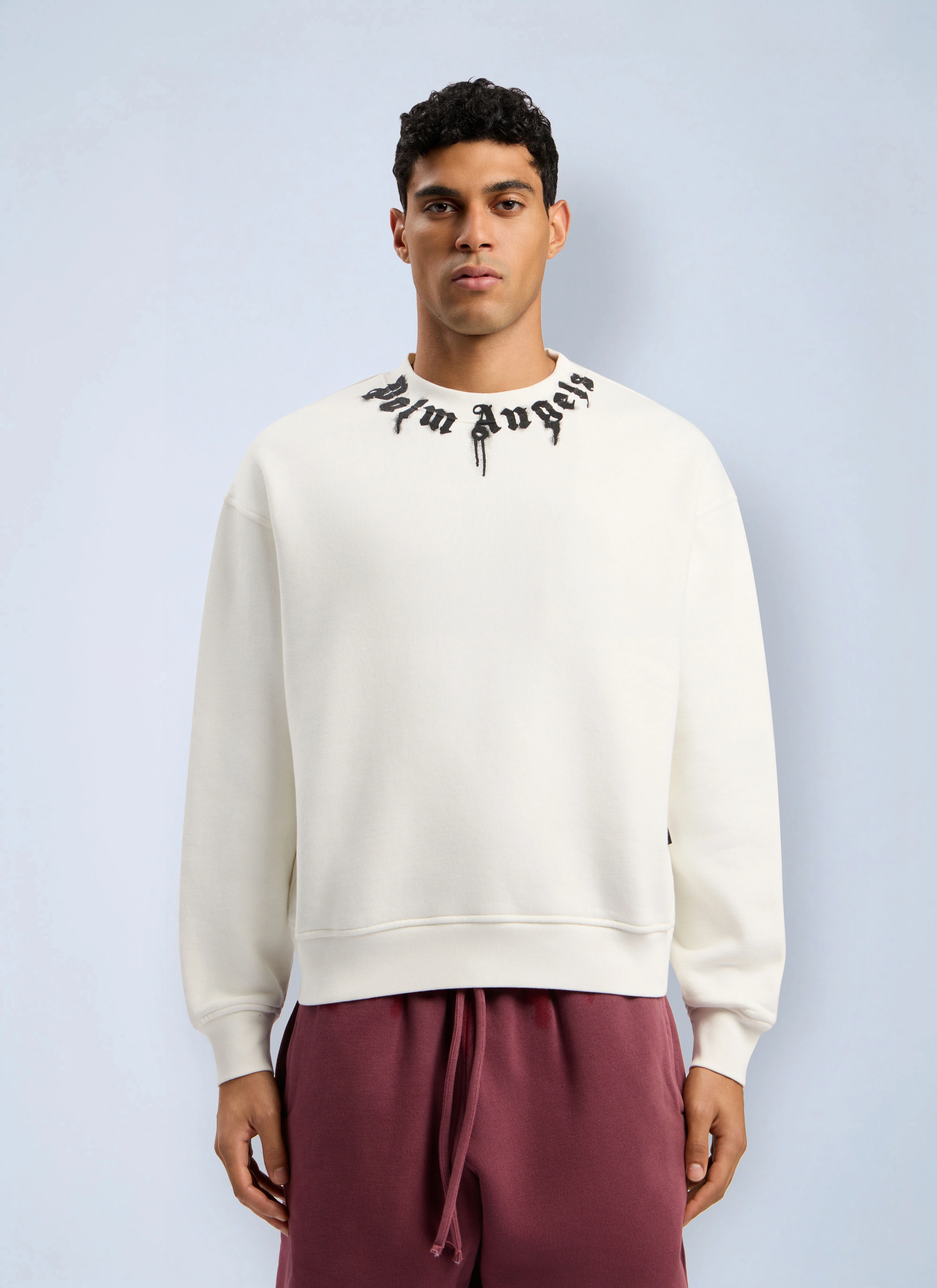 Neck Logo Reg Crew Sweatshirt - 1