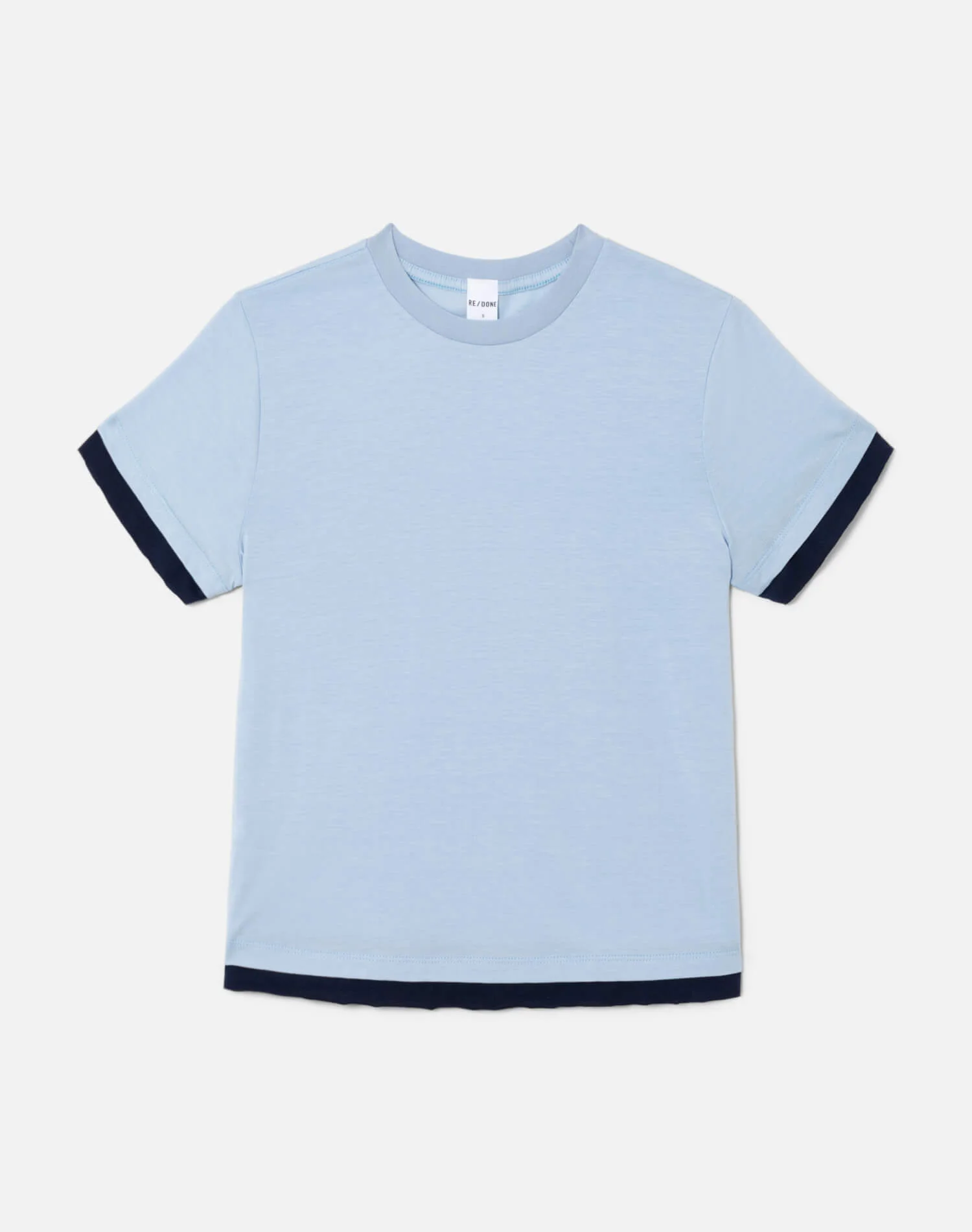 Classic Layer Tee - Bluebell/Navy - 1