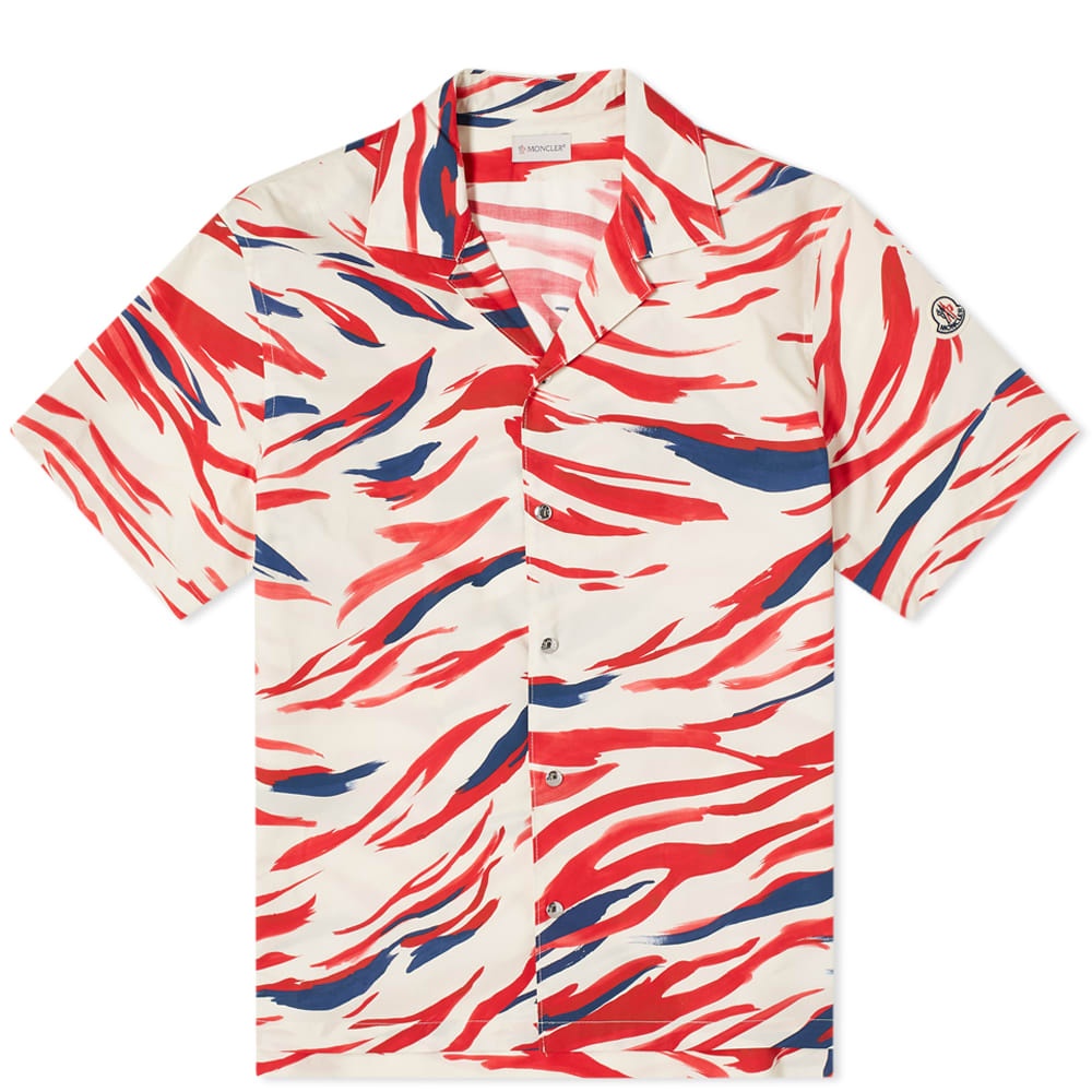 Moncler Tricolore Camo Vacation Shirt - 1