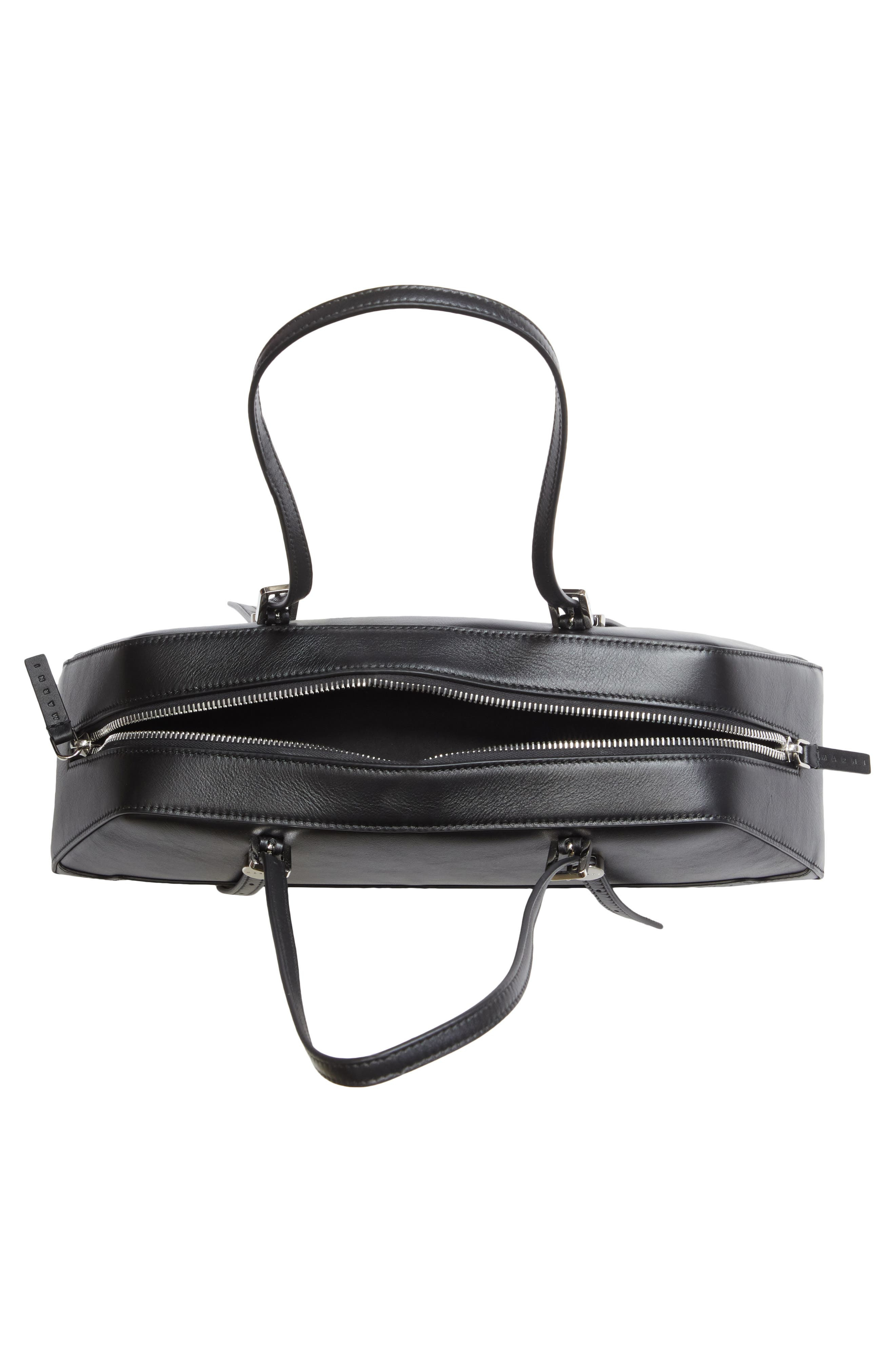 Marni East/West Duffle Leather Shoulder Bag in Black at Nordstrom - 5