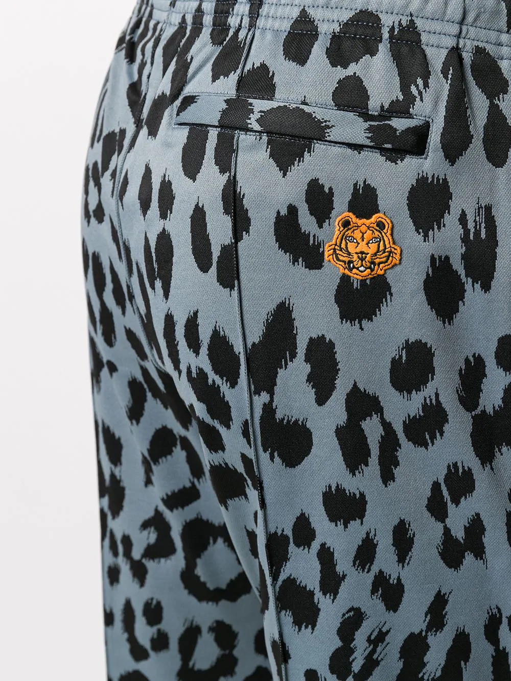 leopard track pants - 5