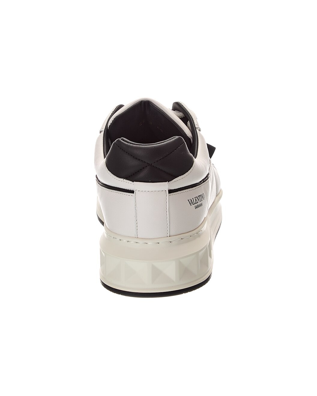 Valentino One Stud Leather Sneaker - 3