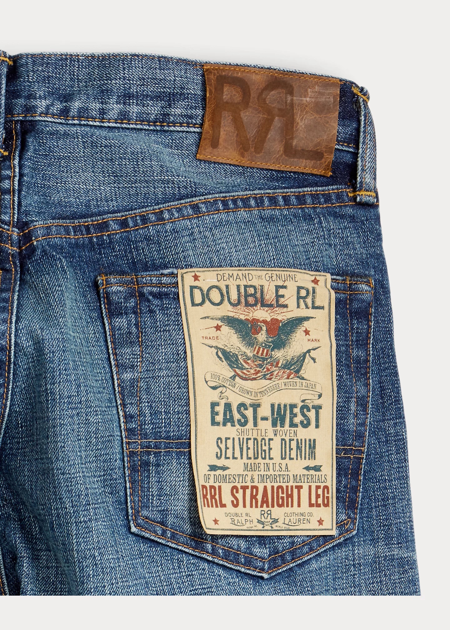Straight Fit Hillsview Selvedge Jean - 5