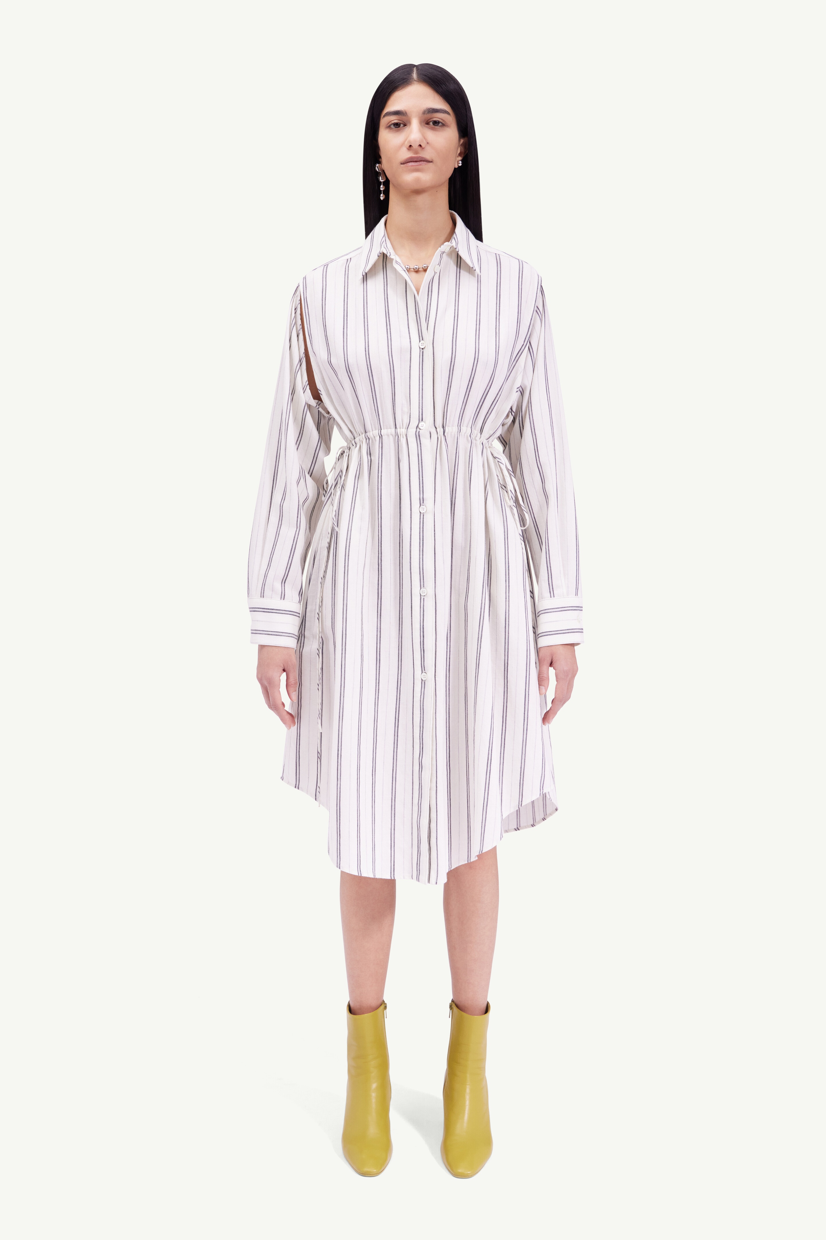 Stripe shirt dress - 2