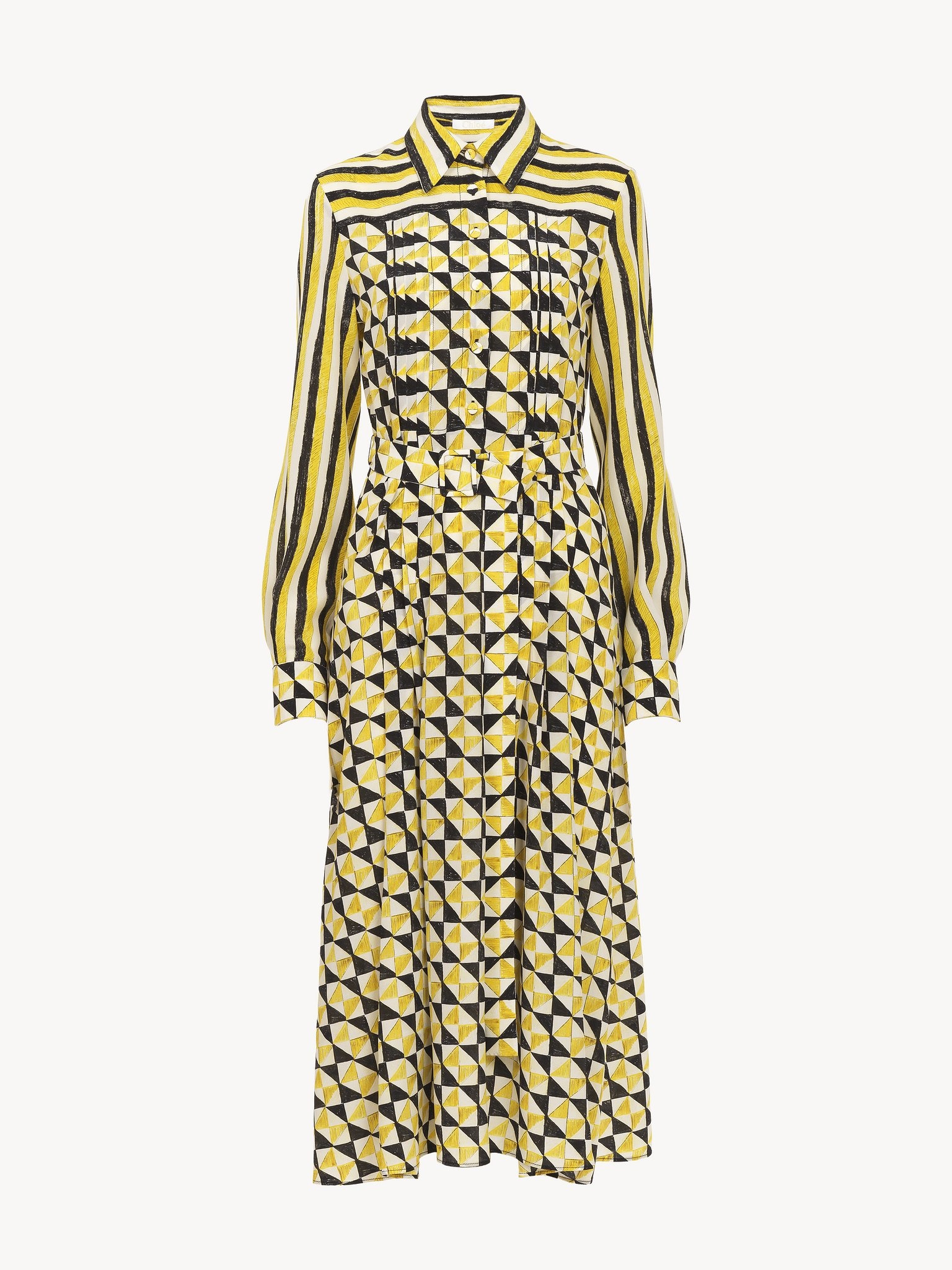 MIDI DRESS WITH PRINT - 3