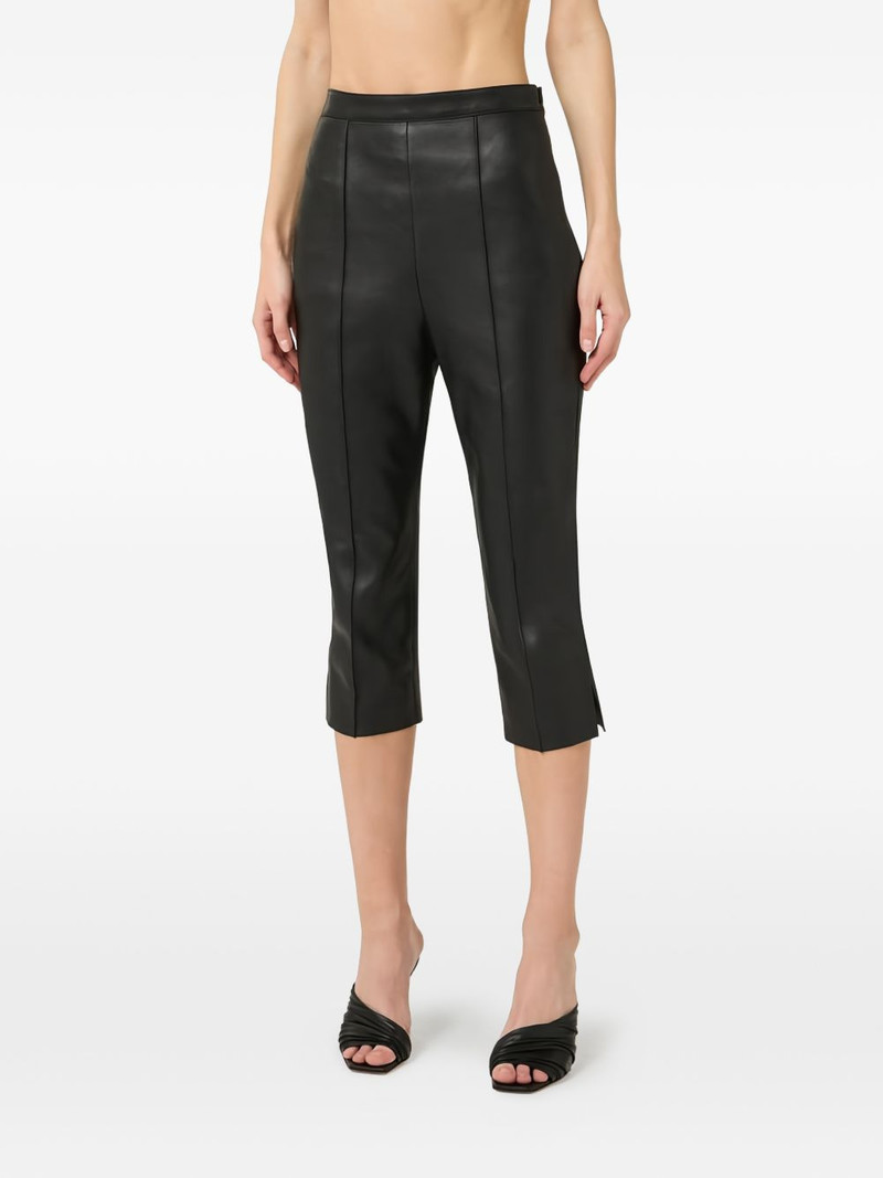 leather side-slits trousers 4