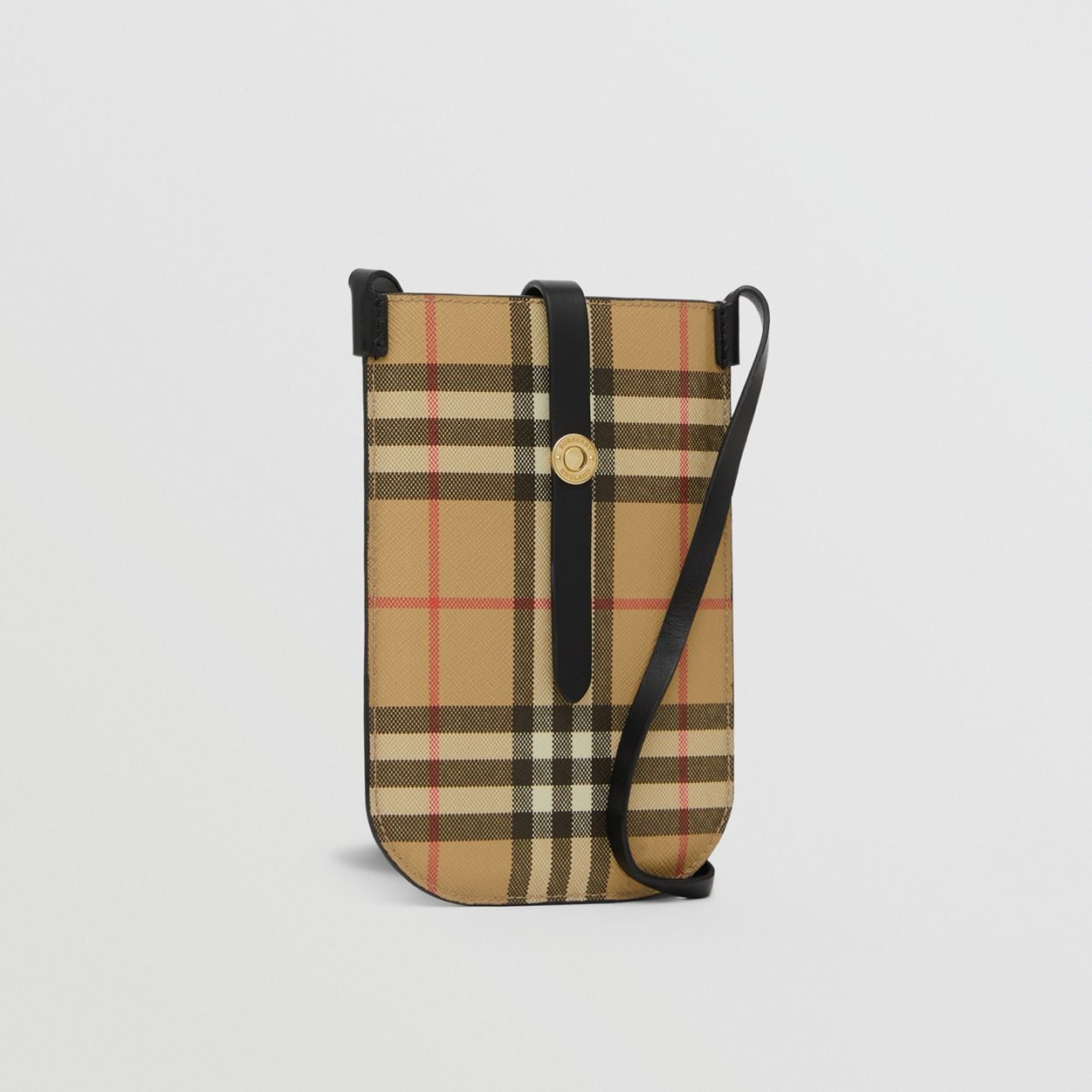 Vintage Check Anne Phone Case with Strap - 5