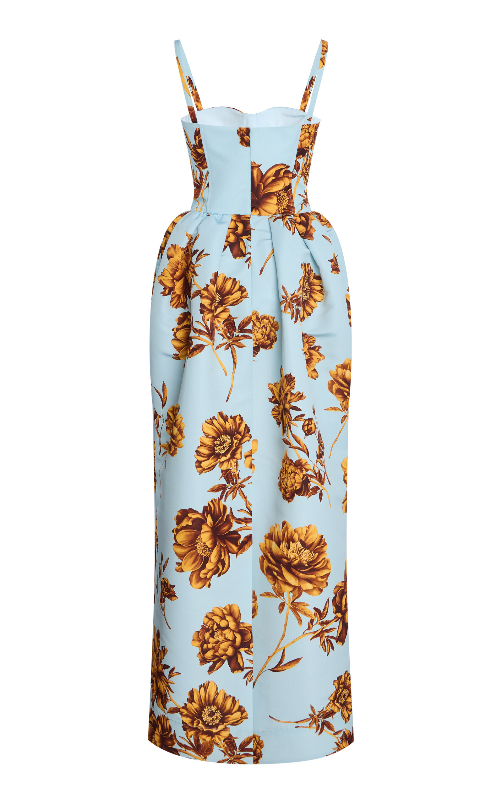 Printed Faille Gown multi - 5