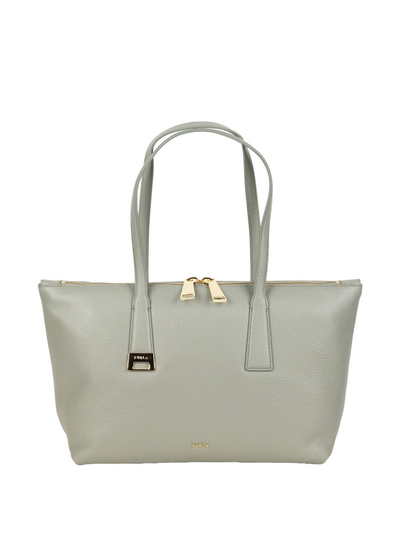 grainy-leather tote bag 1