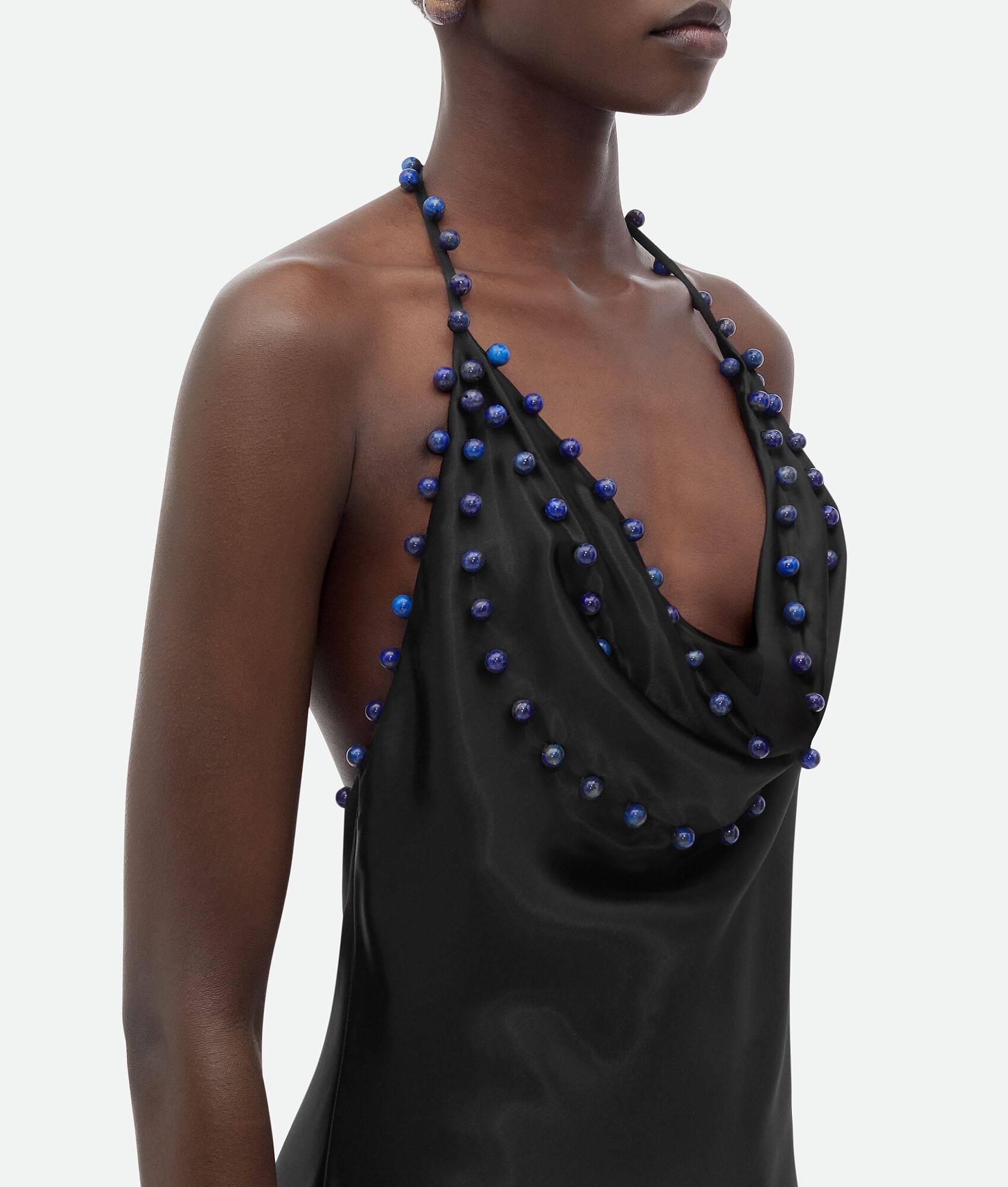 Viscose Satin Dress - 4