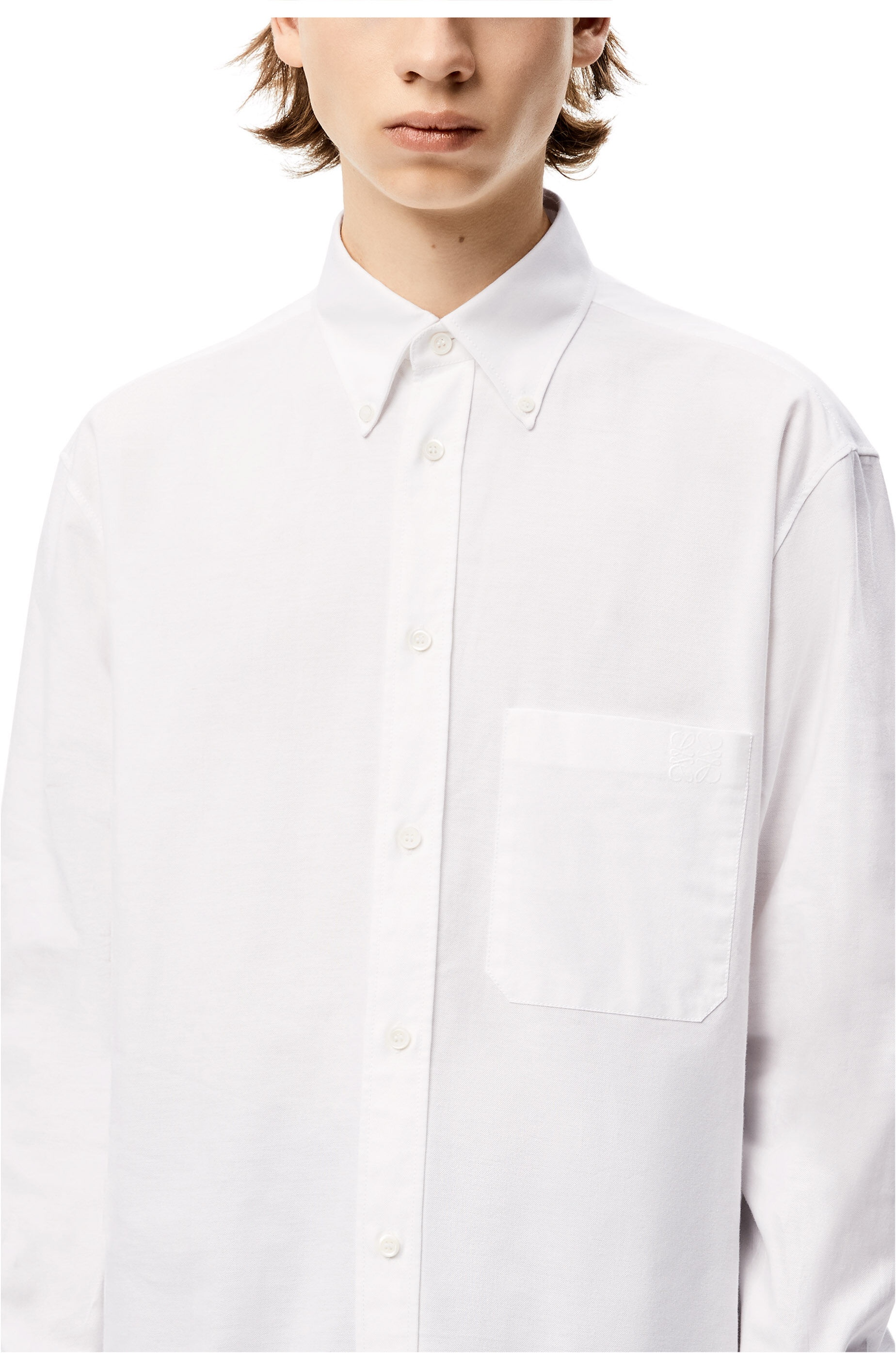 Oxford shirt in cotton - 5