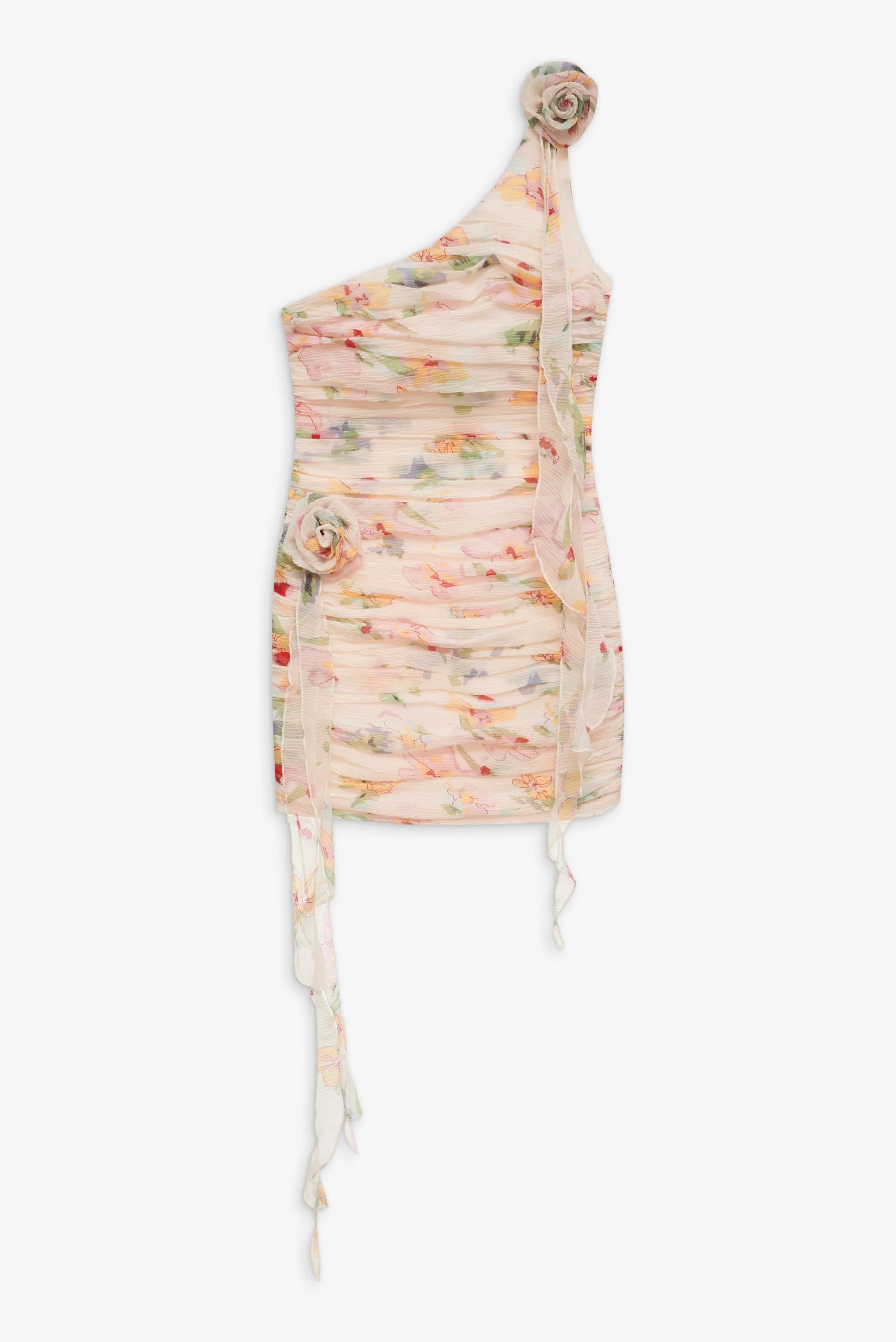 Abby One Shoulder Mini Dress - 1