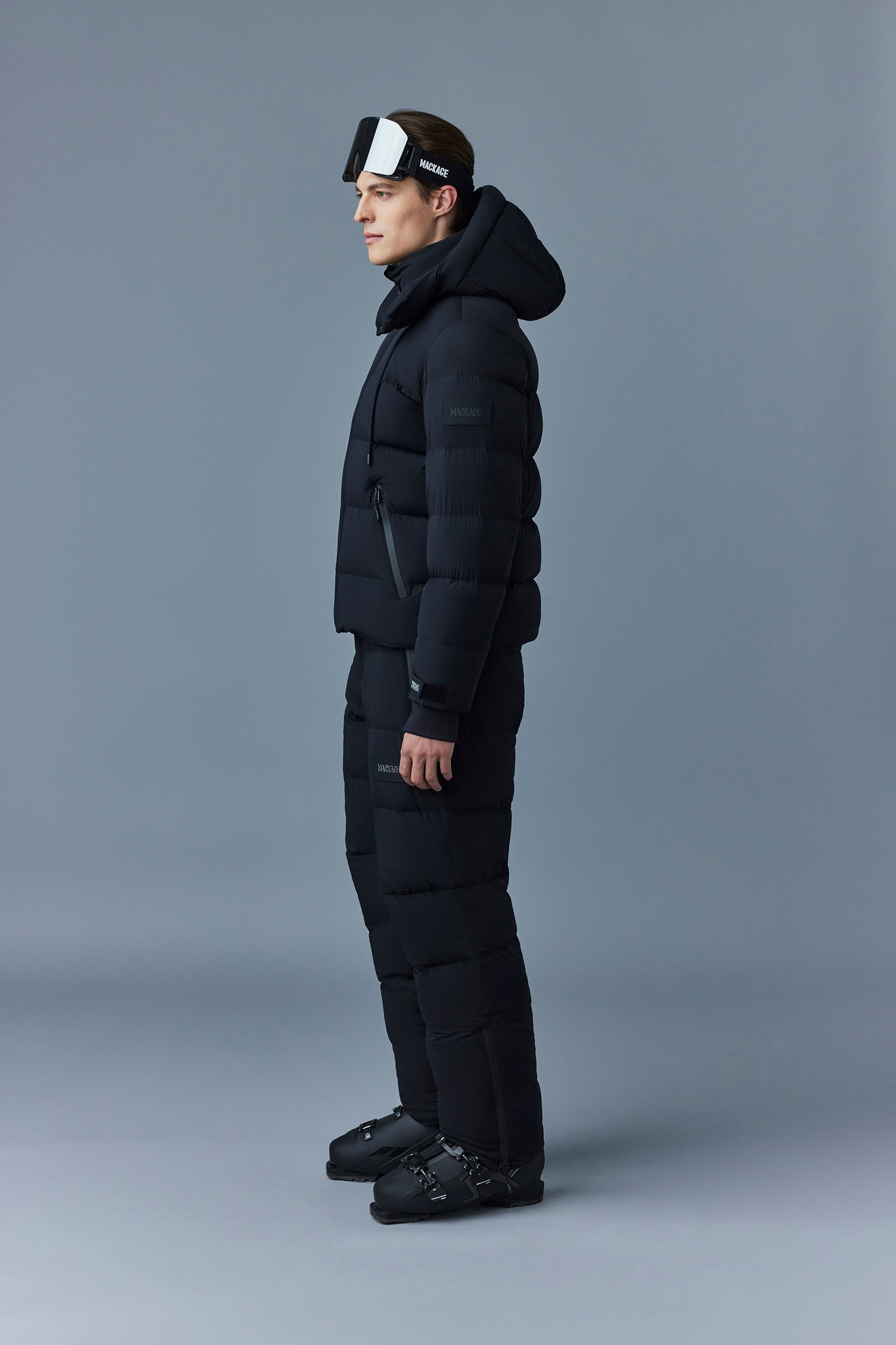 SAMUEL-SKI Medium down jacket with hood - 3