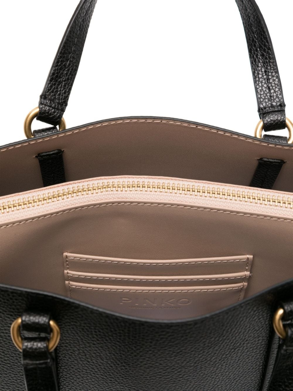 Carrie leather tote bag - 5