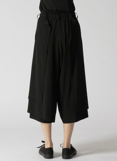 Yohji Yamamoto YOHJI YAMAMOTO Women Front Button Wrap Pants outlook