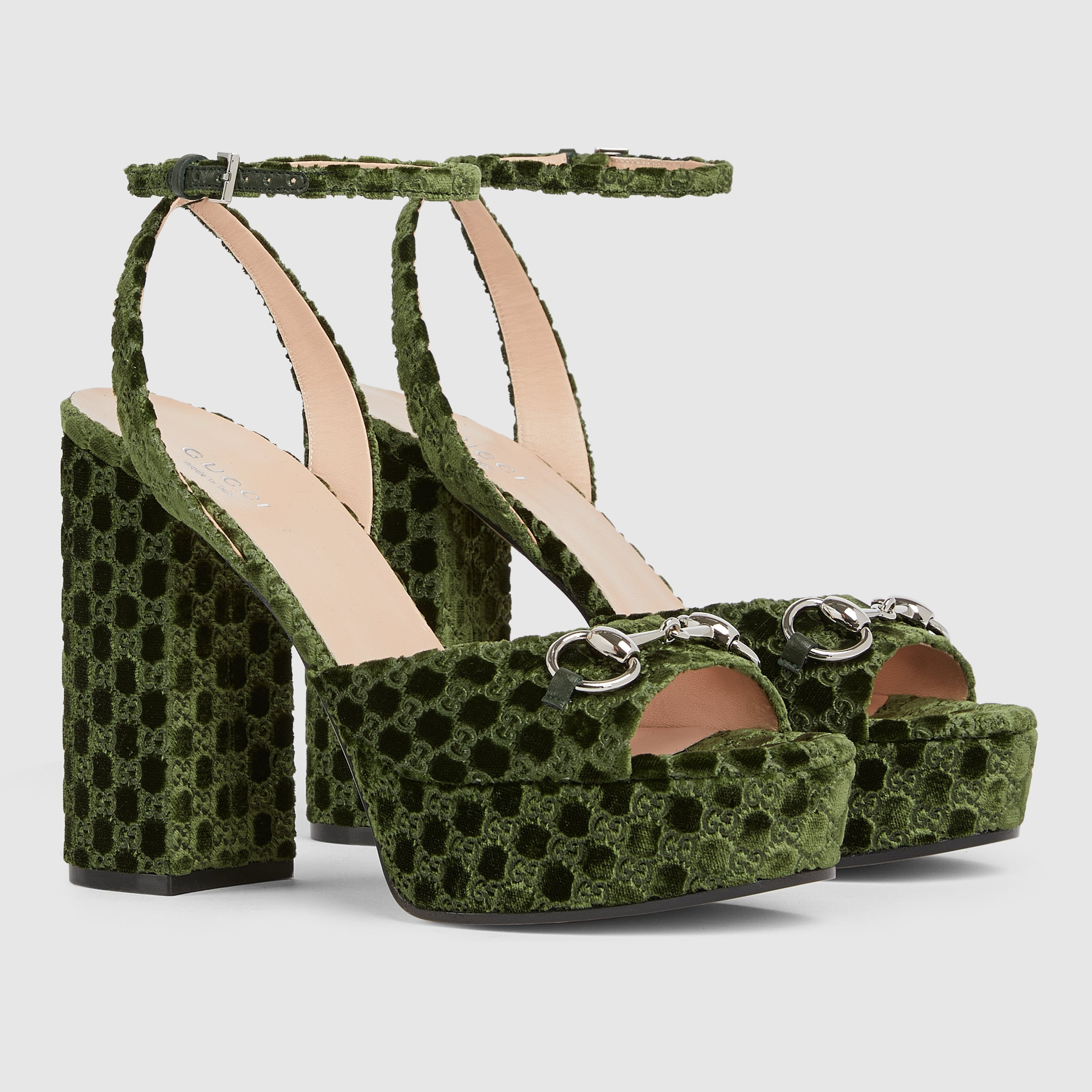 Women's platform sandal with Horsebit - 2