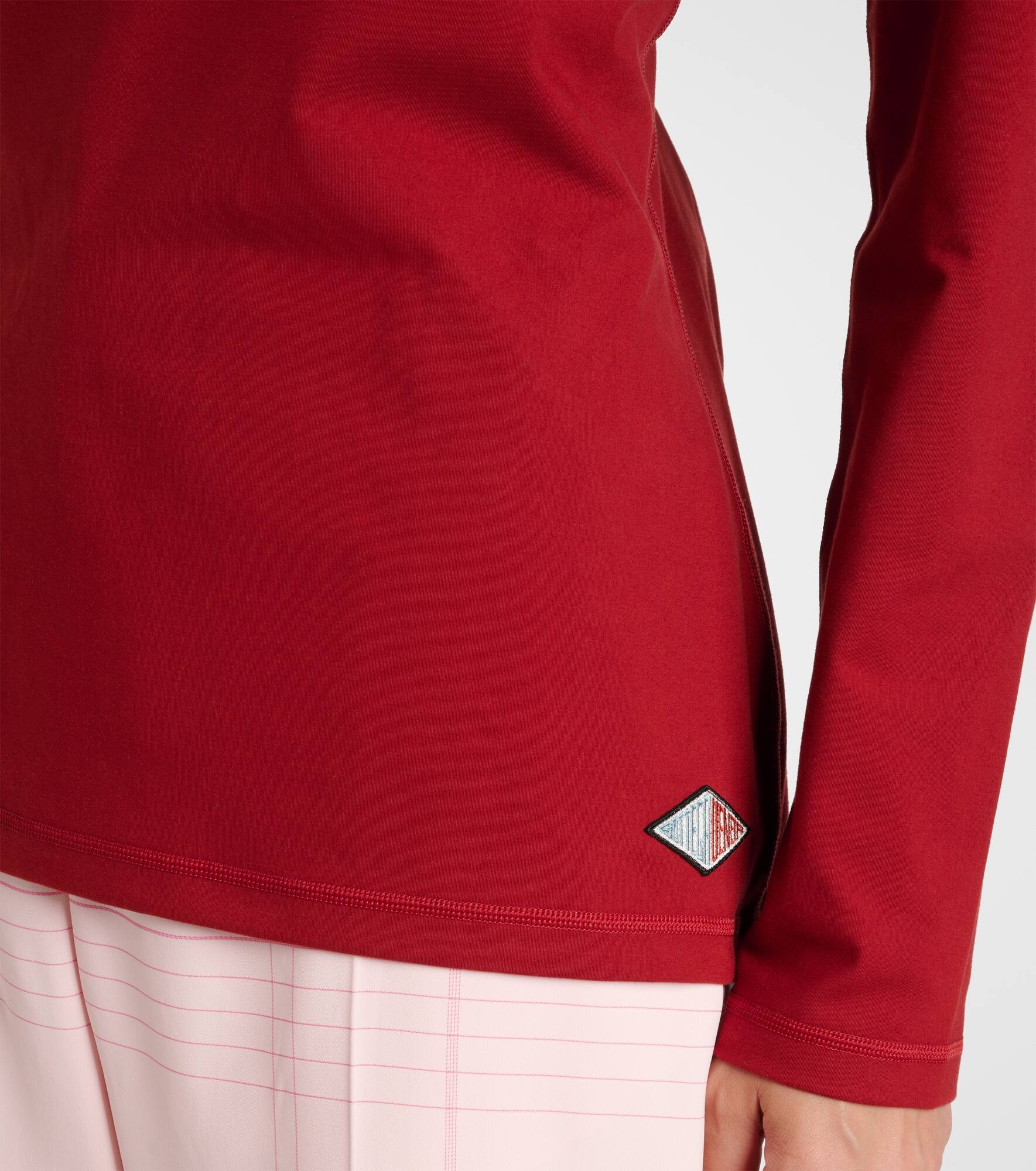Cotton-blend jersey turtleneck top - 5