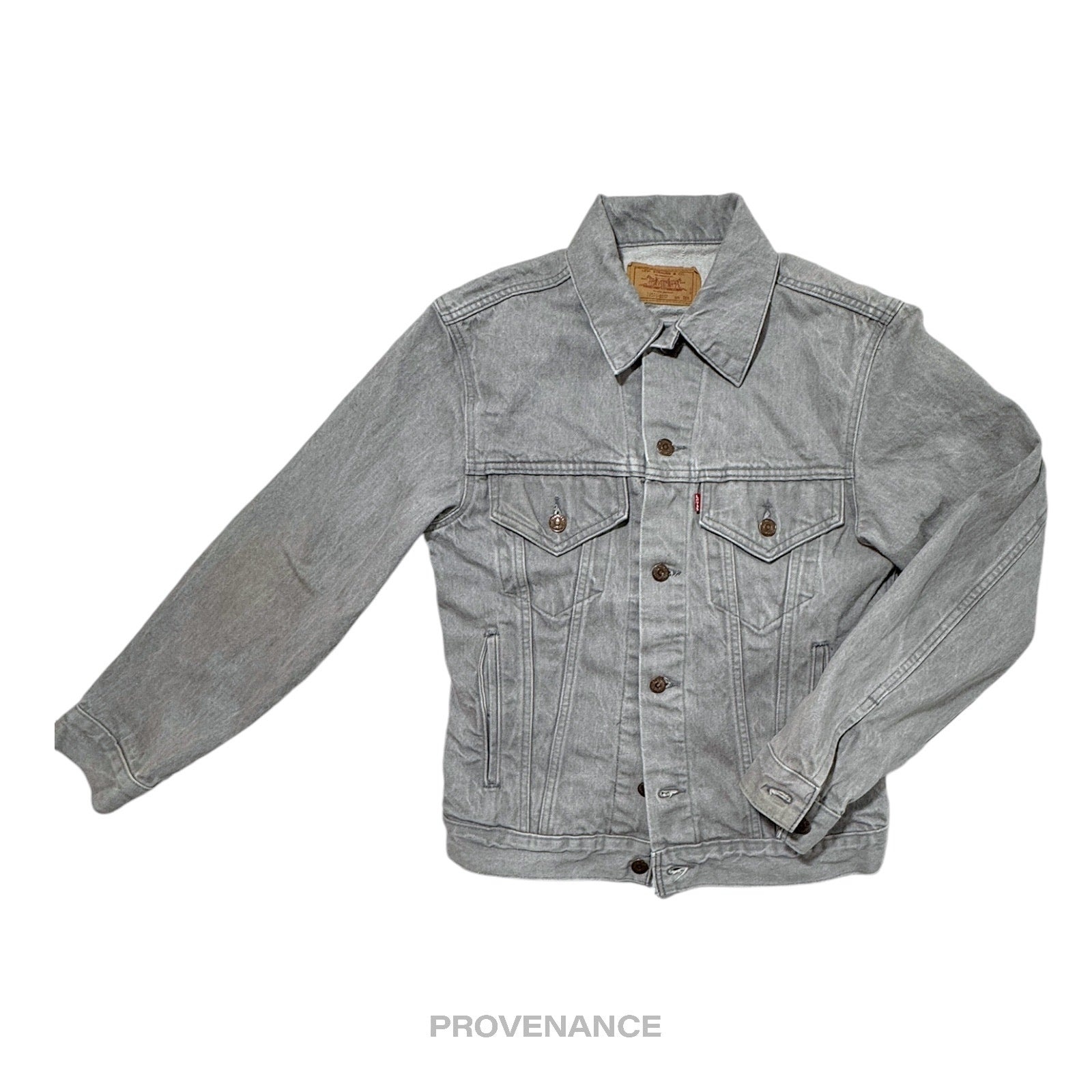 LEVIS Denim Jacket - Grey 36 - 2