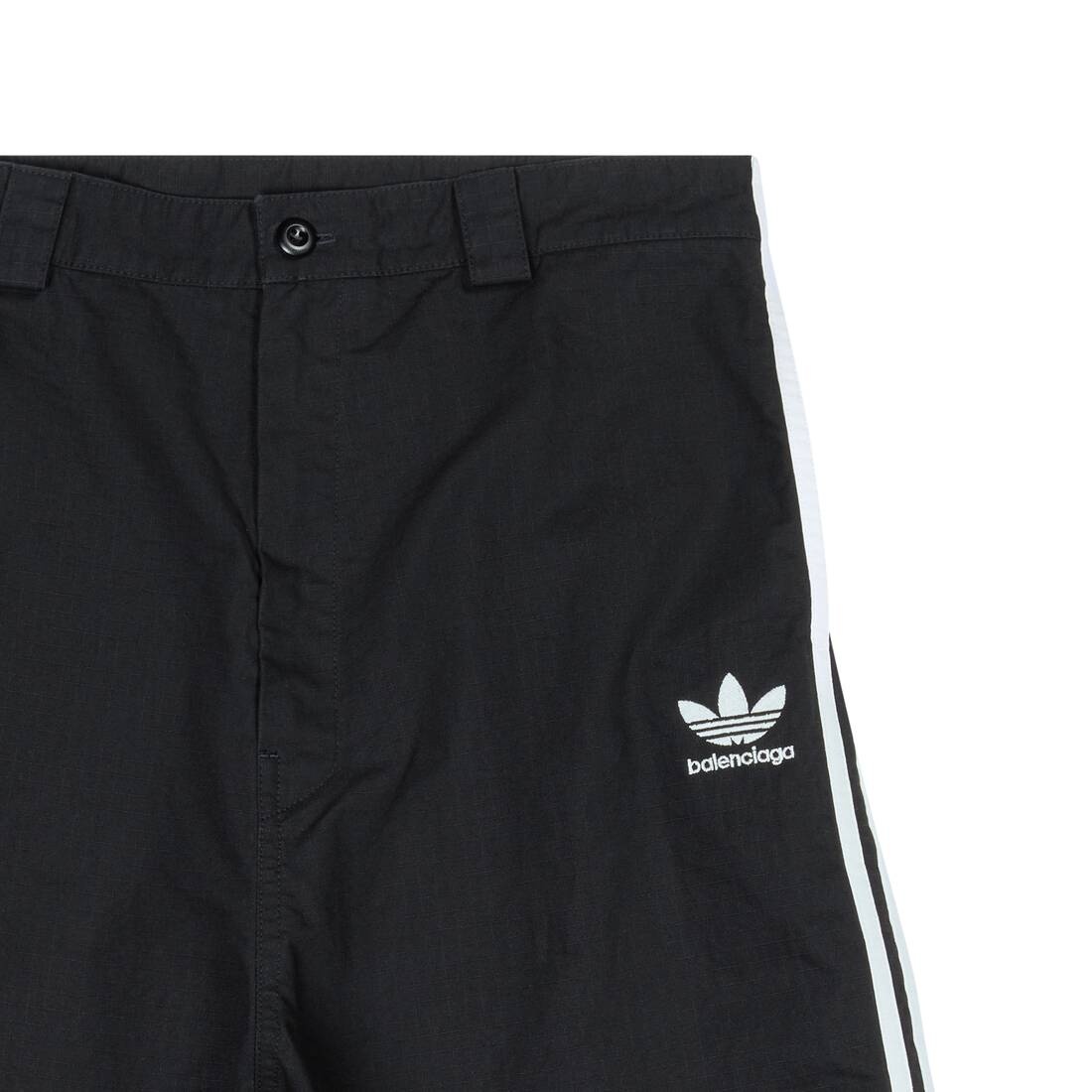Balenciaga / Adidas Shorts in Black - 7