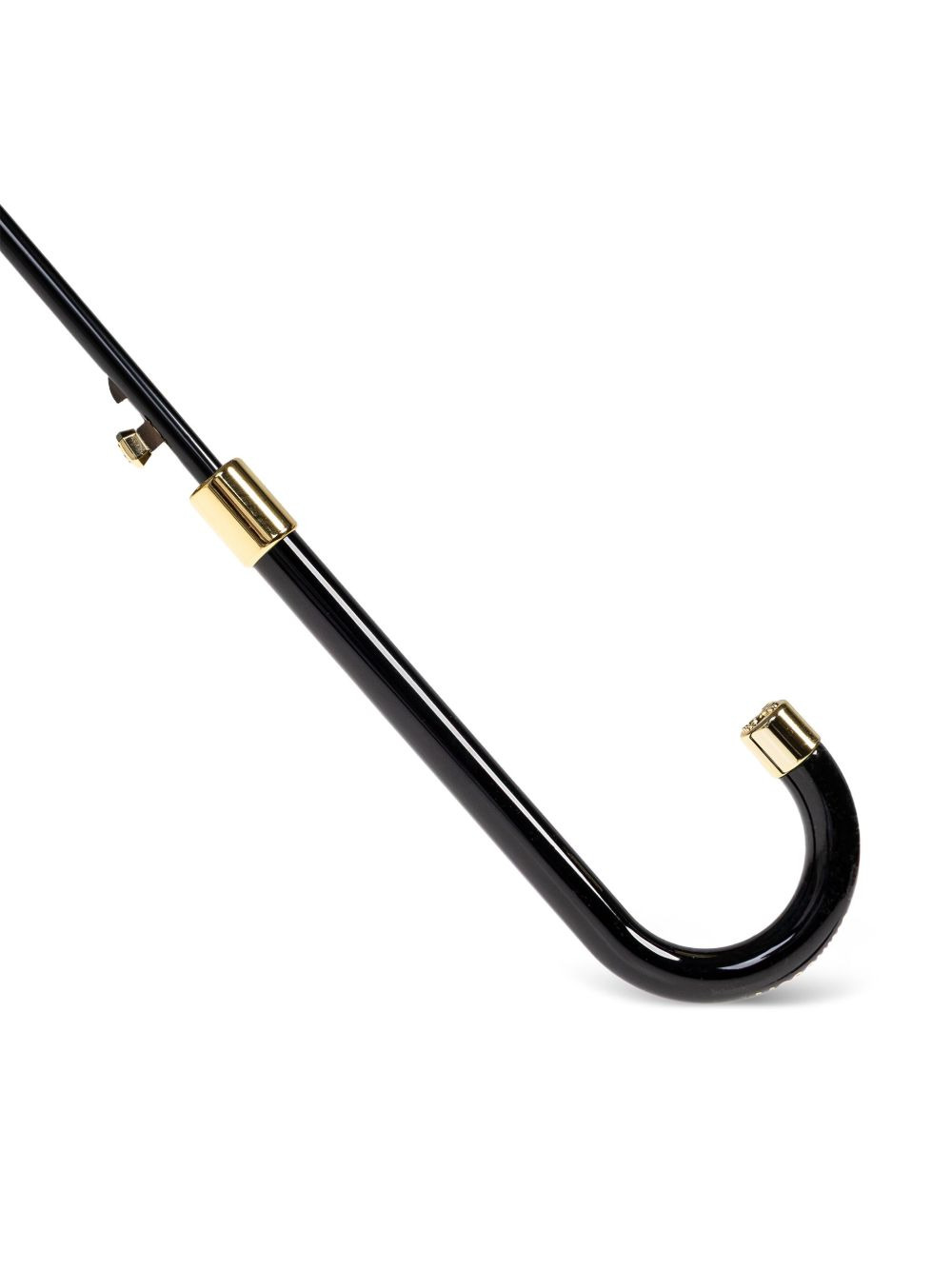logo curved-handle umbrella - 2