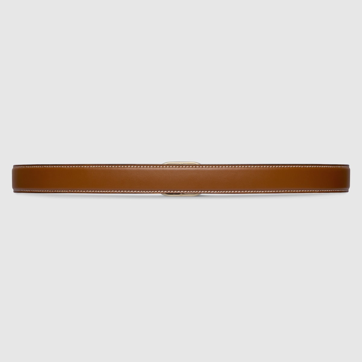Belt with oval buckle - 4