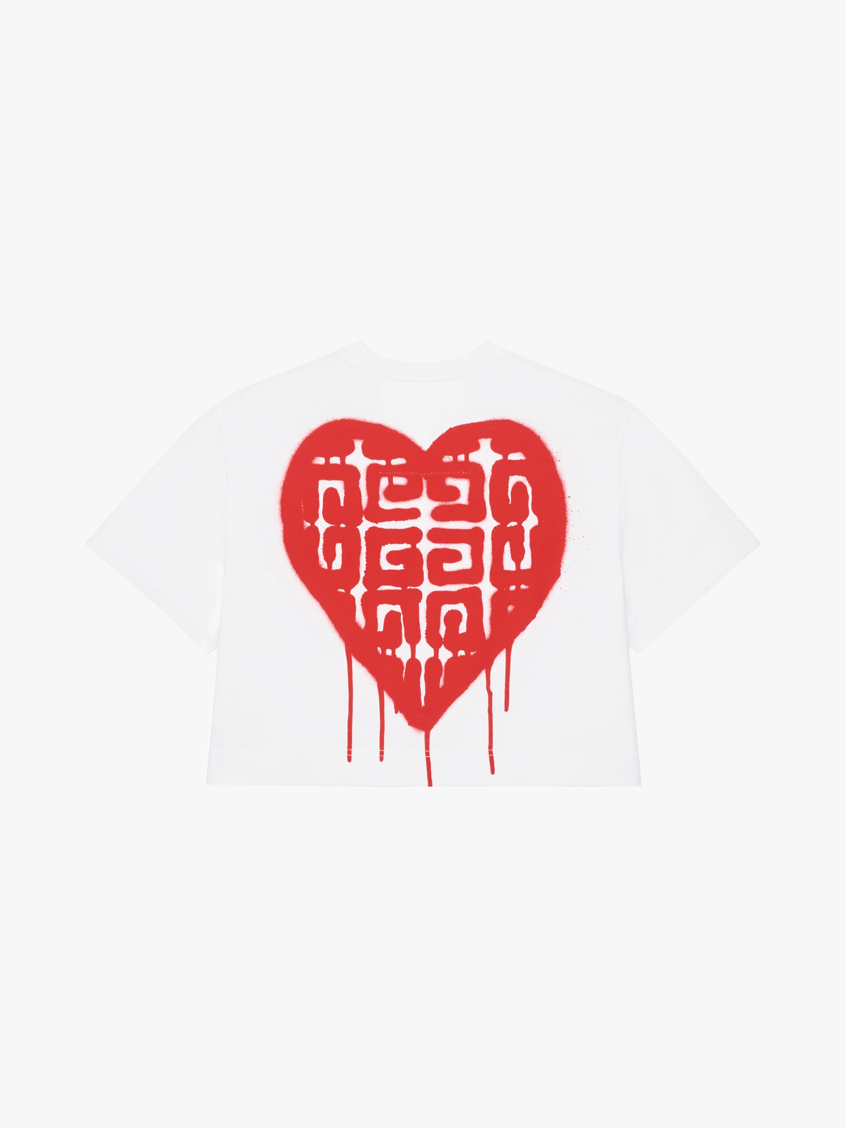 T-SHIRT IN JERSEY WITH TAG EFFECT PRINT - 5