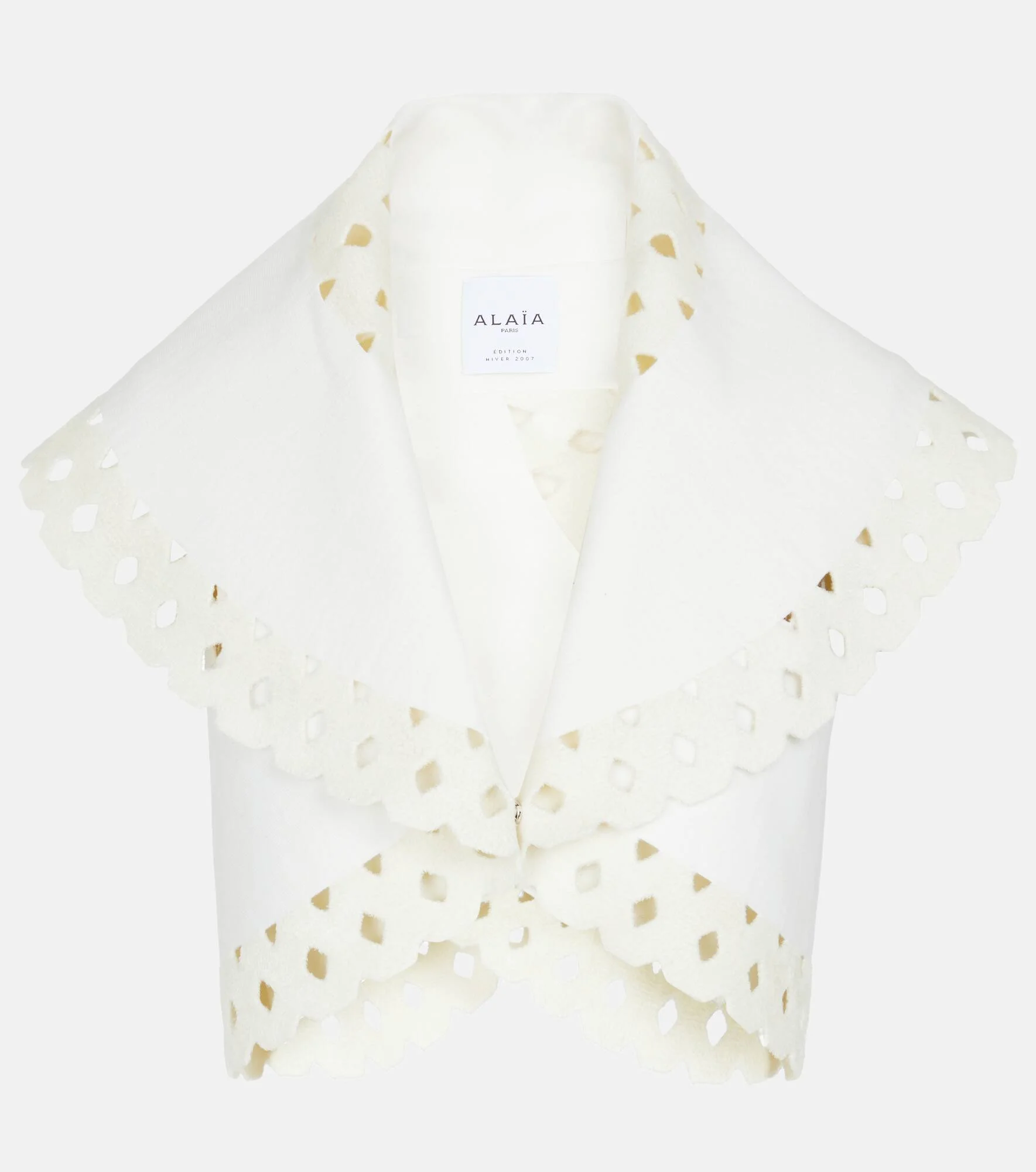 Alaïa Edition 2007 cutout cropped jacket - 1