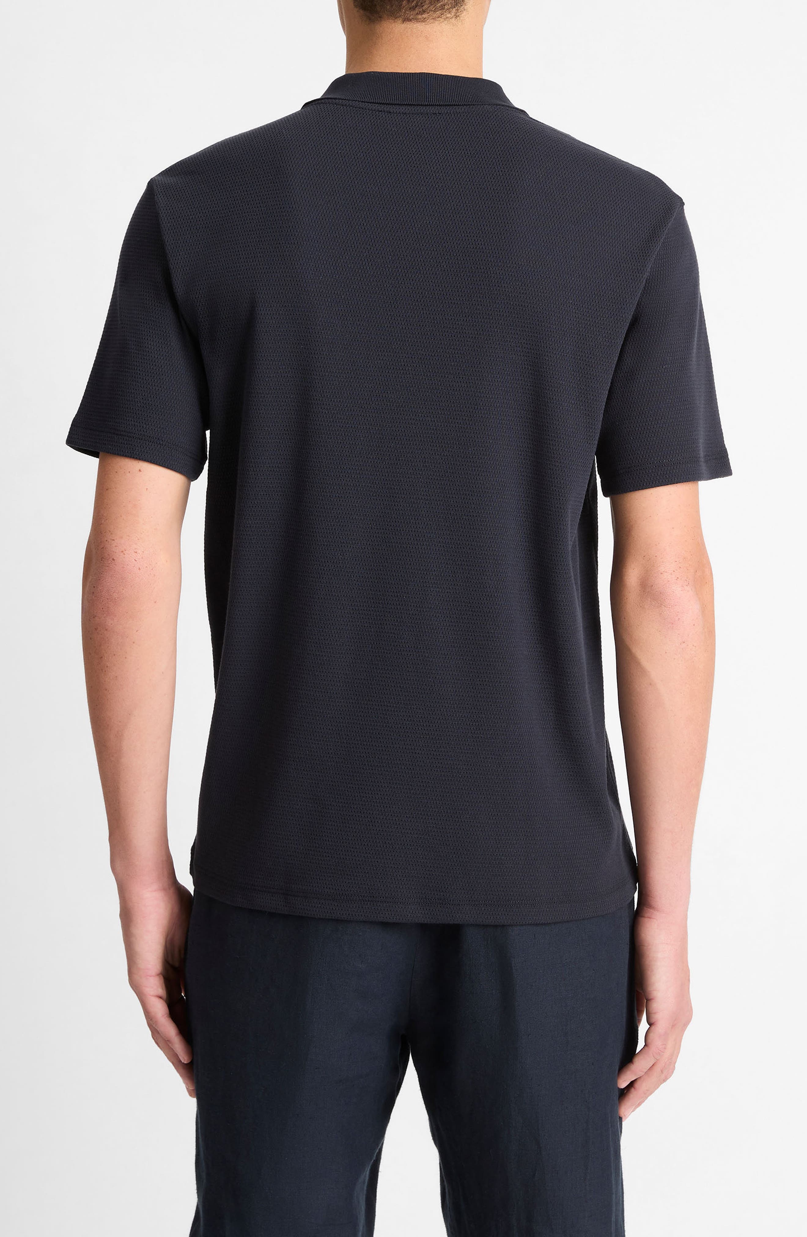 Vince Johnny Collar Polo in Coastal at Nordstrom - 2