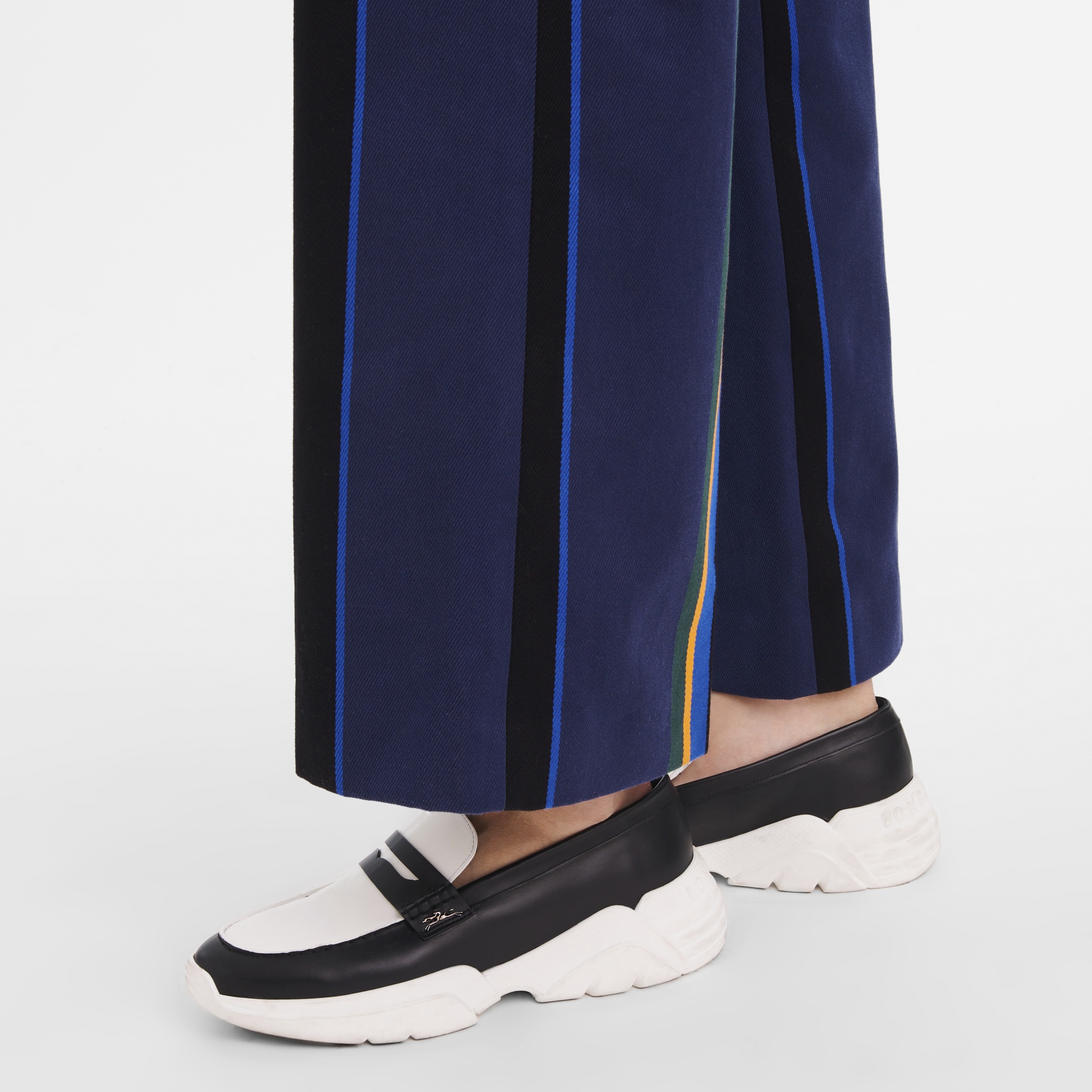 Au Sultan Loafer Black/White - Leather - 2