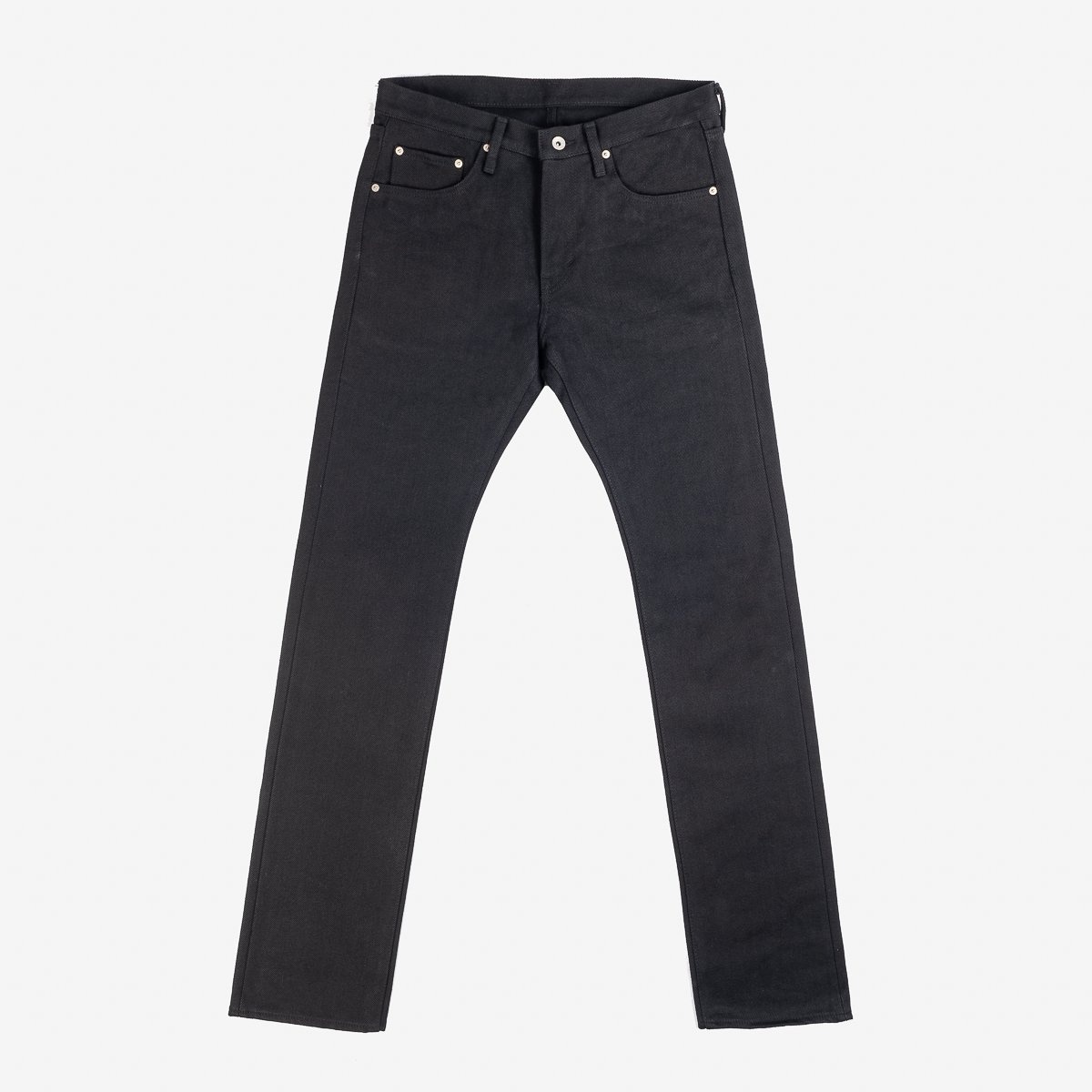 21oz Non-Fade Denim Super Slim Cut Jeans – Superblack - 1