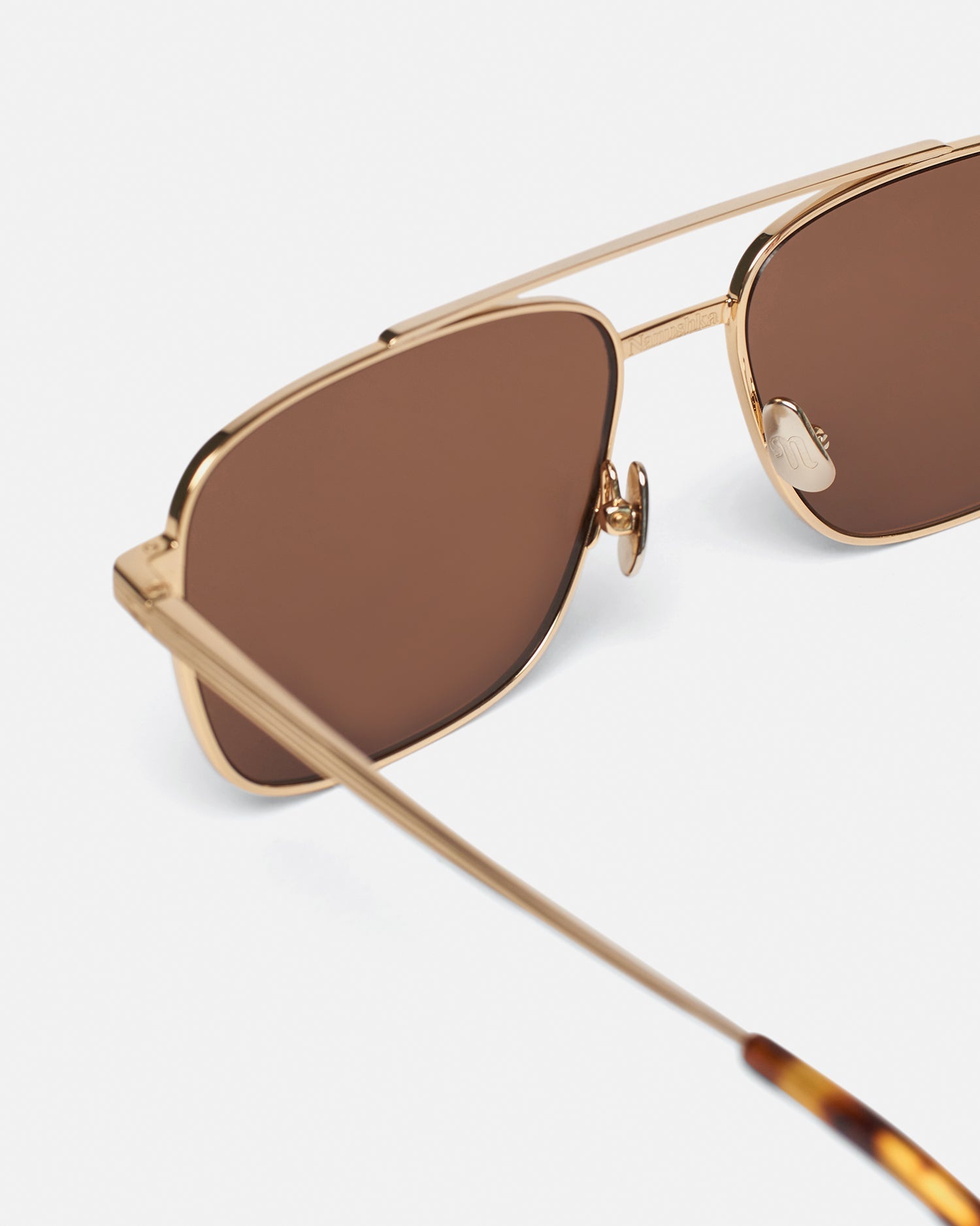 Metal Aviator Sunglasses - 3