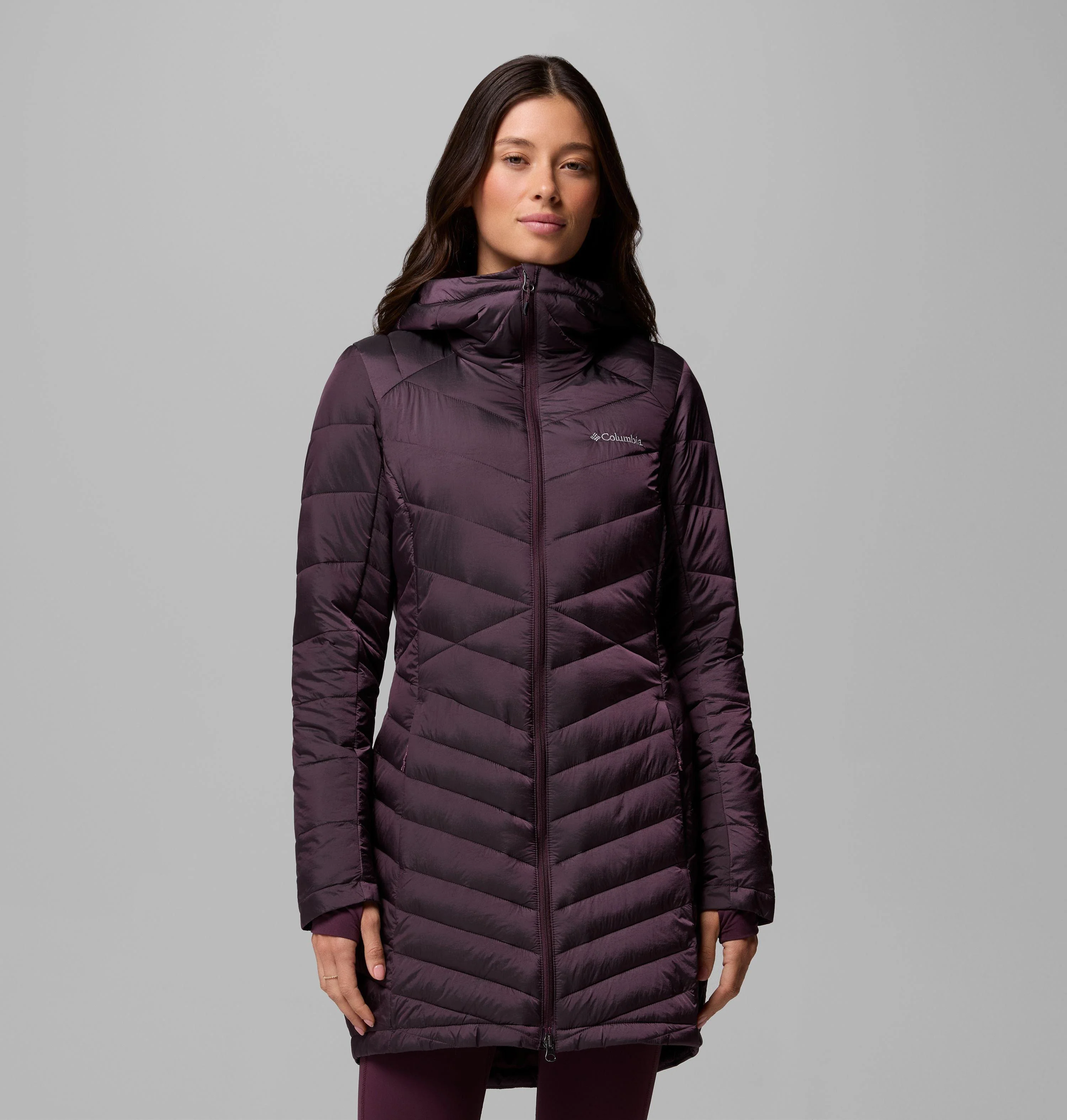 Women's Joy Peak II Mid Hooded Jacket - 1
