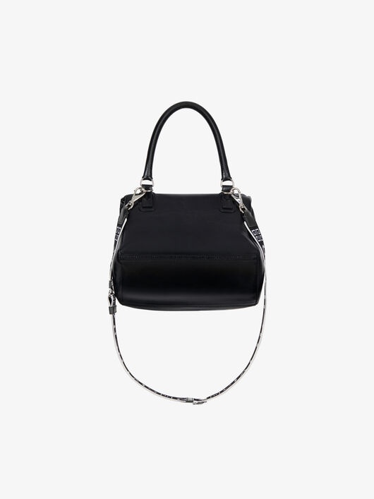 SMALL PANDORA BAG IN PATENT LEATHER WITH 4G STRAP - 5