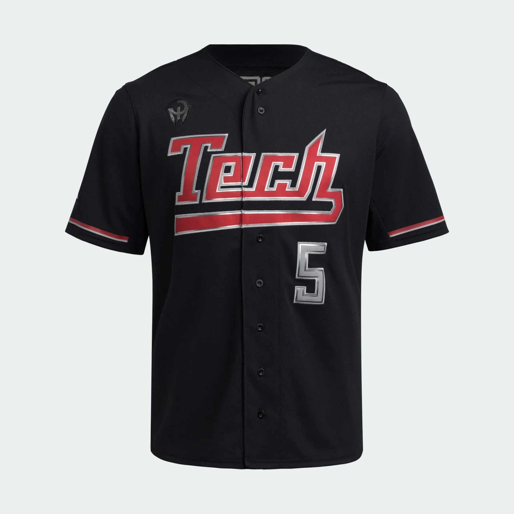 Texas Tech Strategy Full-Button Jersey - 1