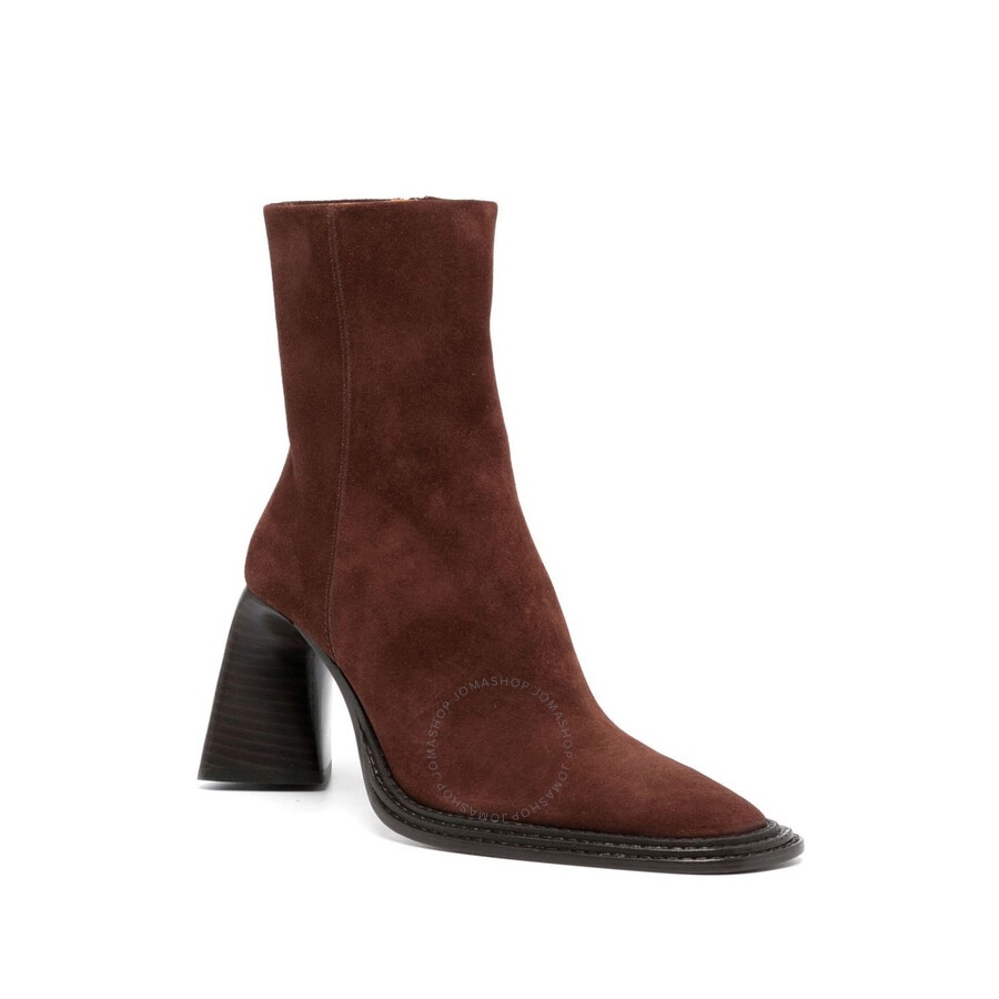 Alexander Wang Ladies Espresso Booker 80mm Ankle Boots - 3