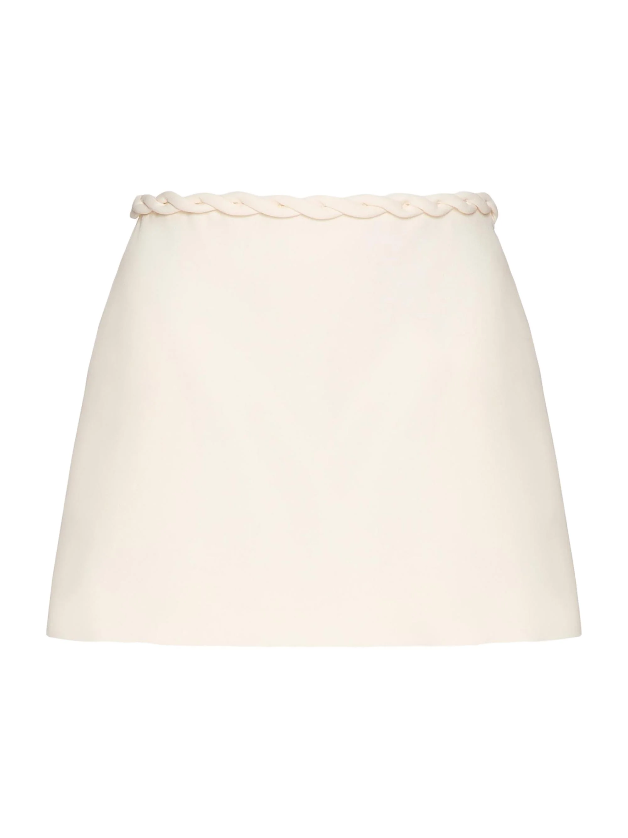 Women's Crepe Couture Skirt - Ivory - 1