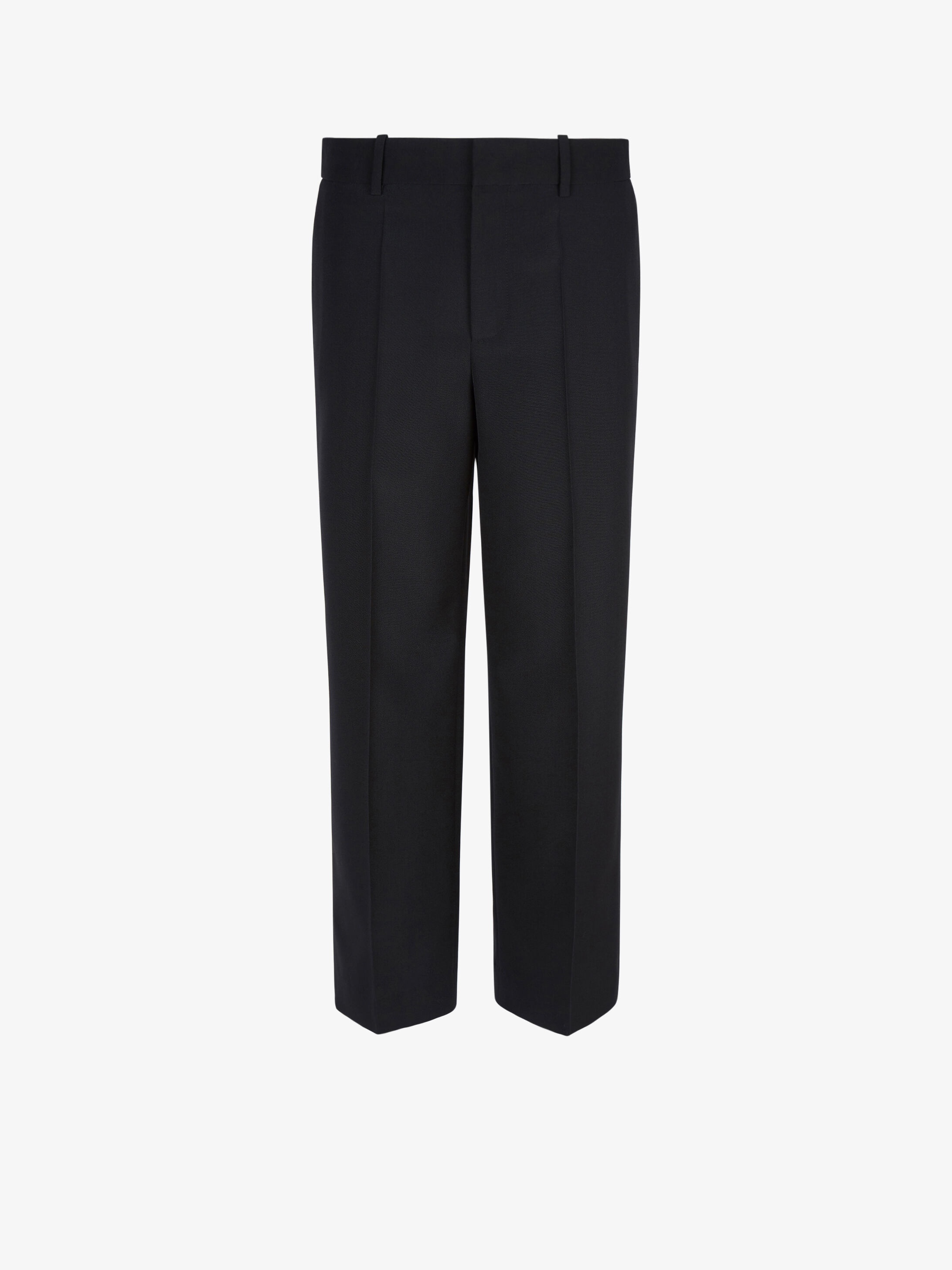 Short masculine trousers in wool - 1