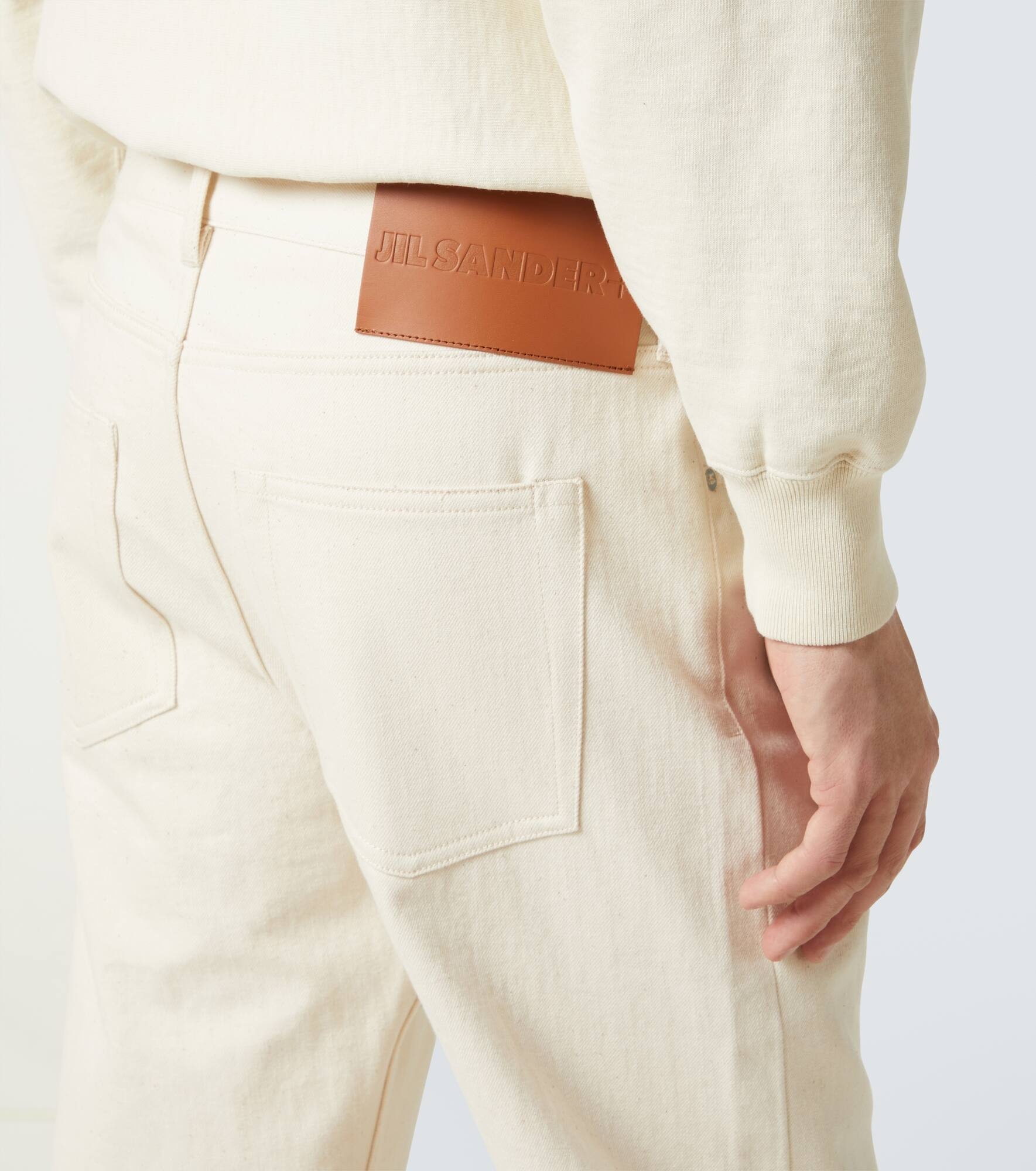 Mid-rise straight jeans - 5